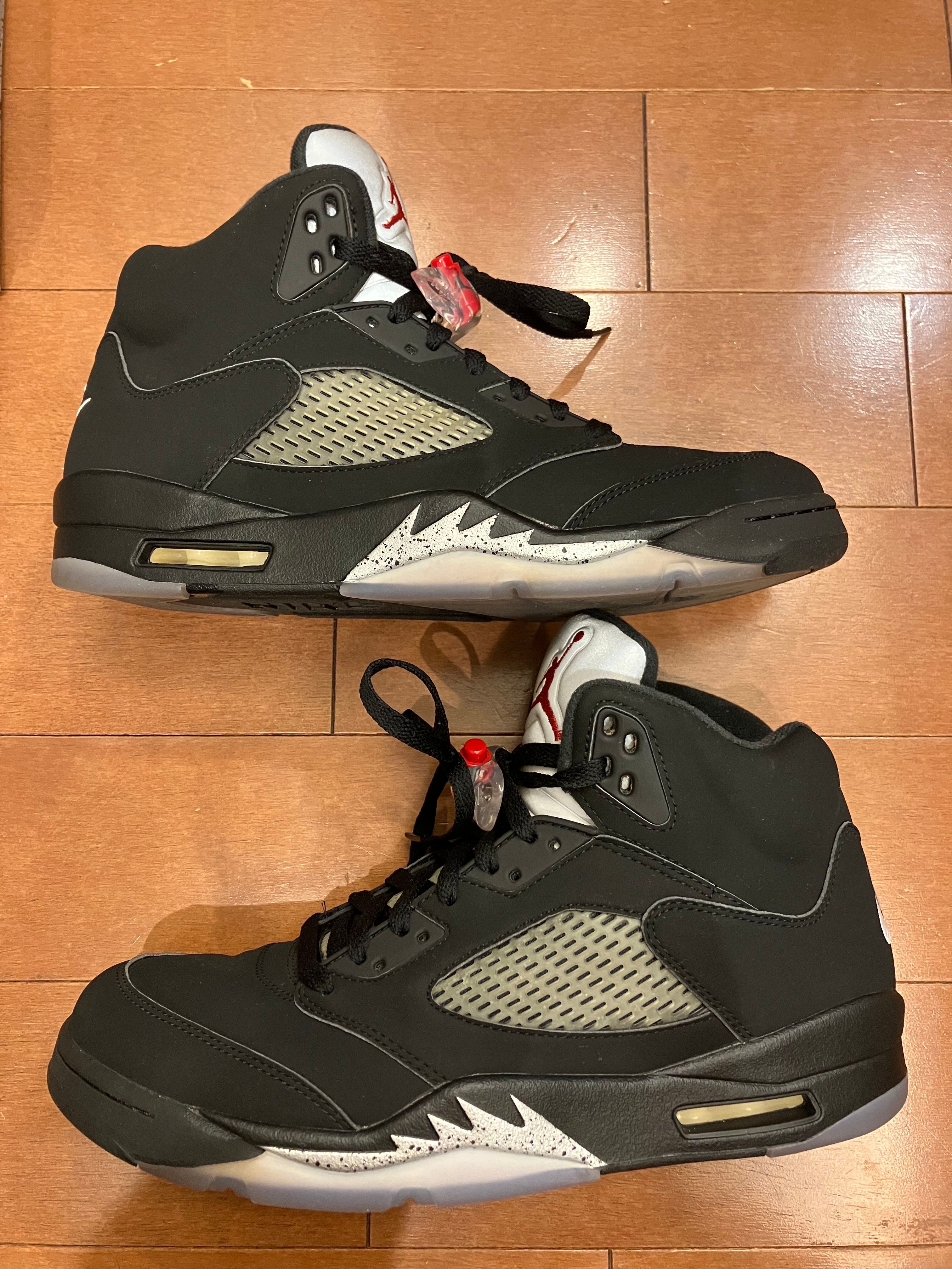 Nike Air Jordan 5 Retro OG "Black/Fire Red/Metallic Silver/White" (2016)