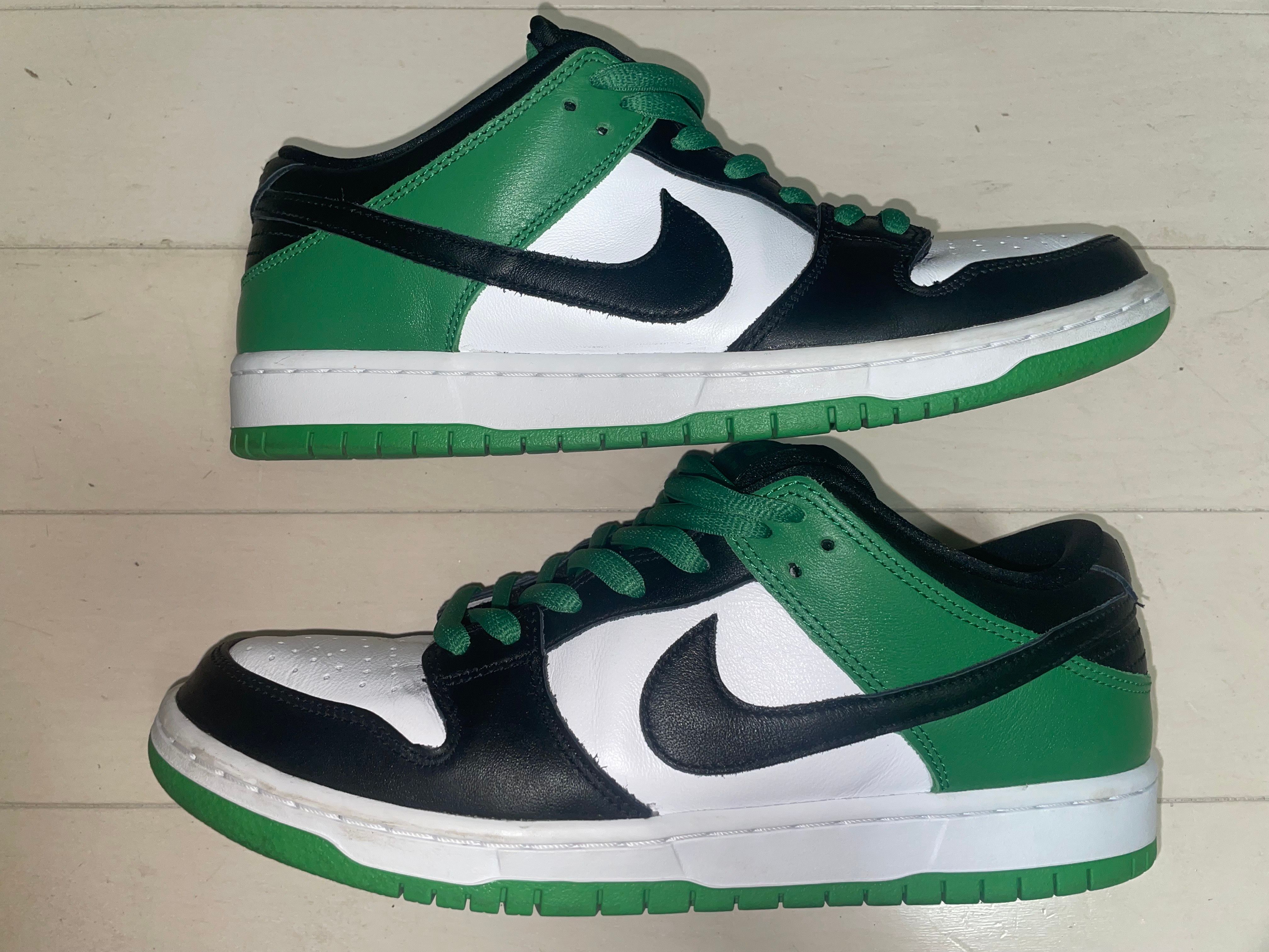 Nike SB Dunk Low Pro "Black and Classic Green"