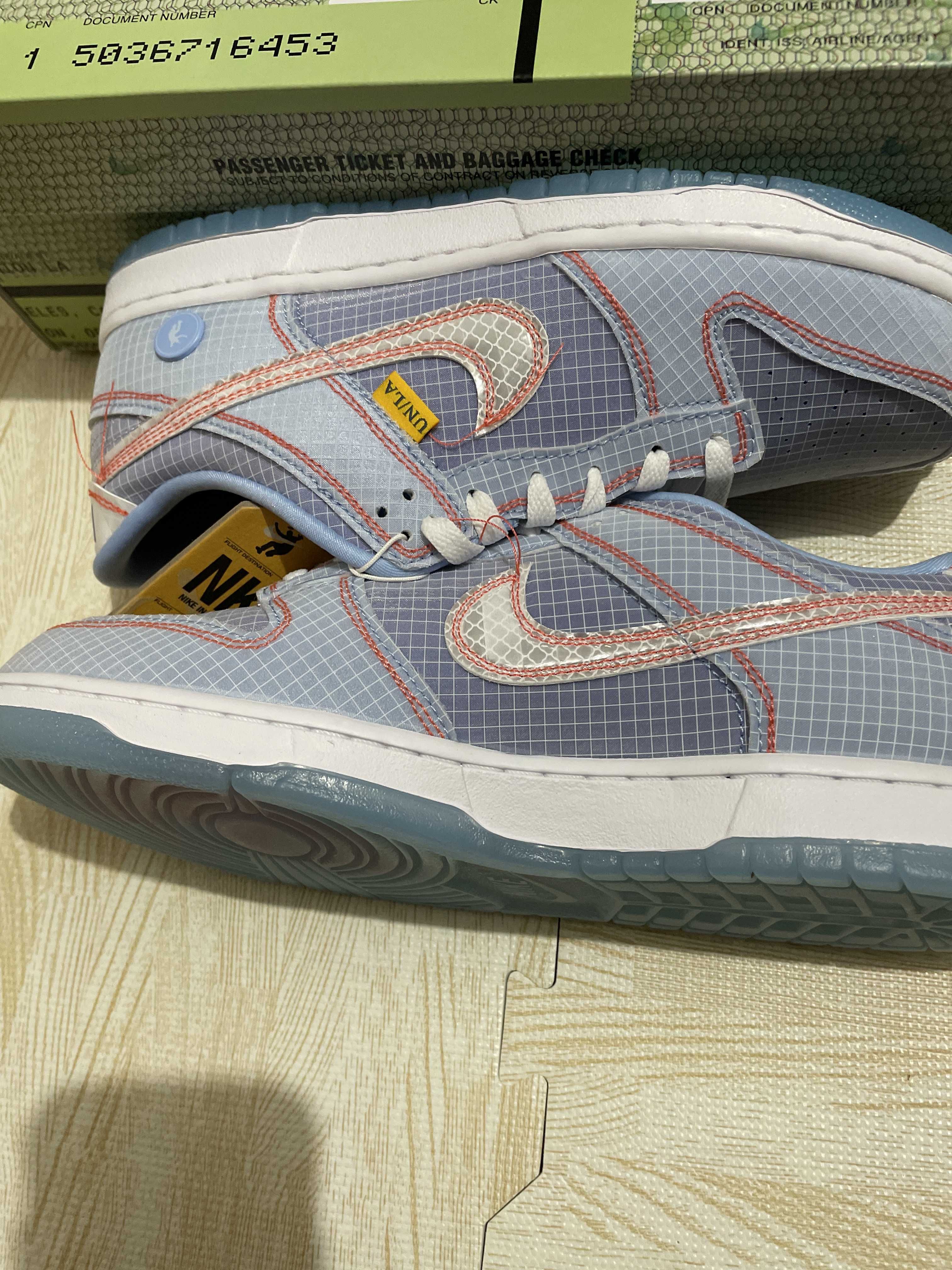 UNION × Nike Dunk Low "Argon"