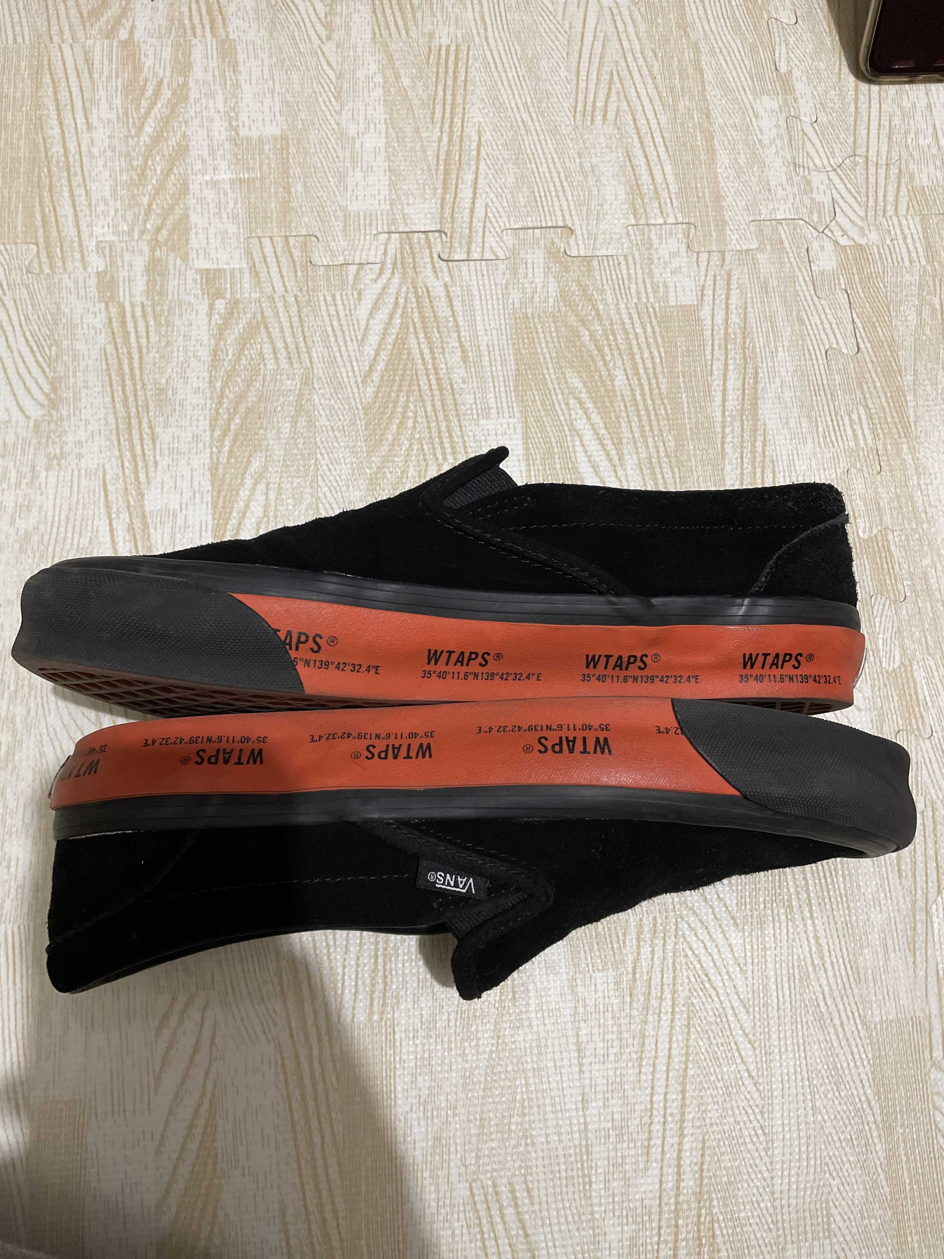 WTAPS × Vans OG Classic Slip-On LX "Black"