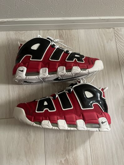 NIKE AIR MORE UPTEMPO ’96 "VARSITY RED/WHITE/BLACK"(2017)