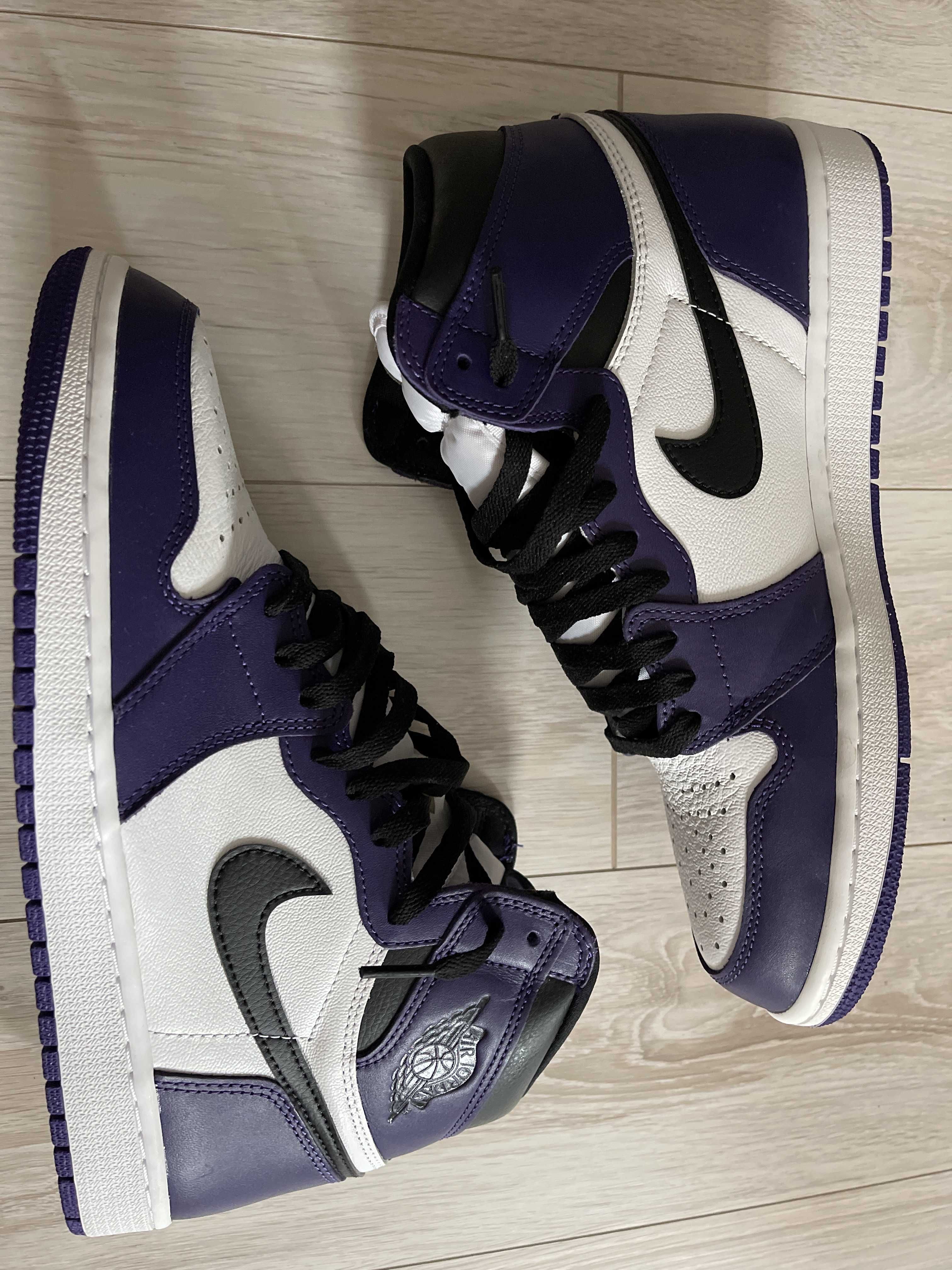 Nike Air Jordan 1 Retro High OG "Court Purple White/Black" (2020)