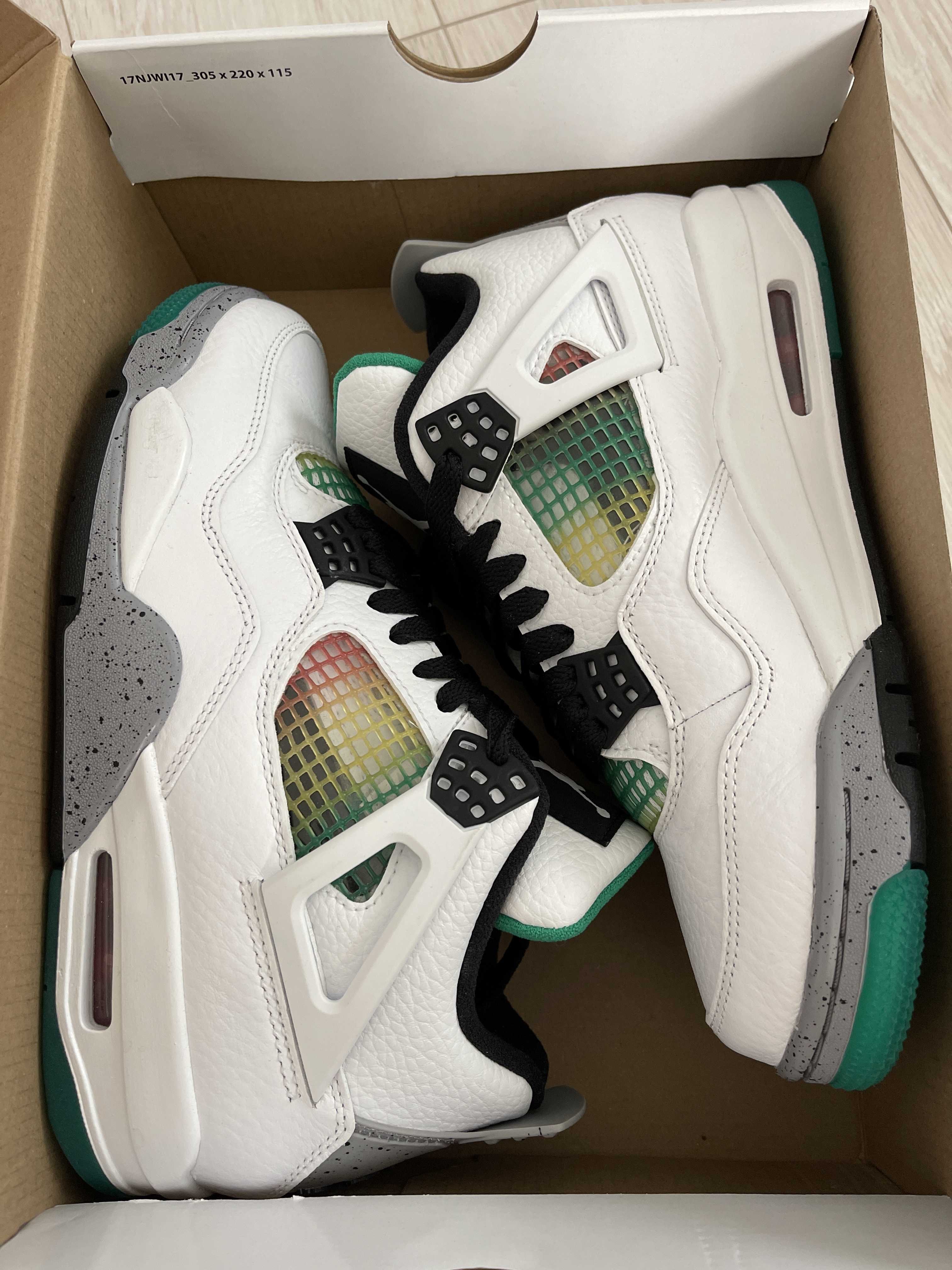 Nike Women's Air Jordan 4 "Lucid Green"