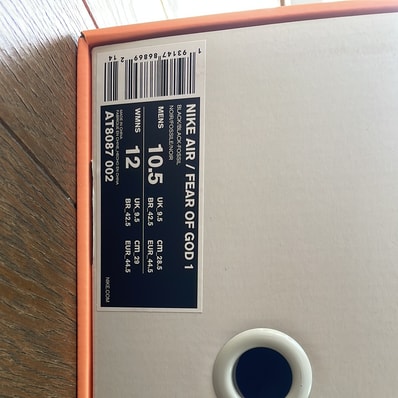 FEAR OF GOD × Nike Air Fear Of God Raid "Black"