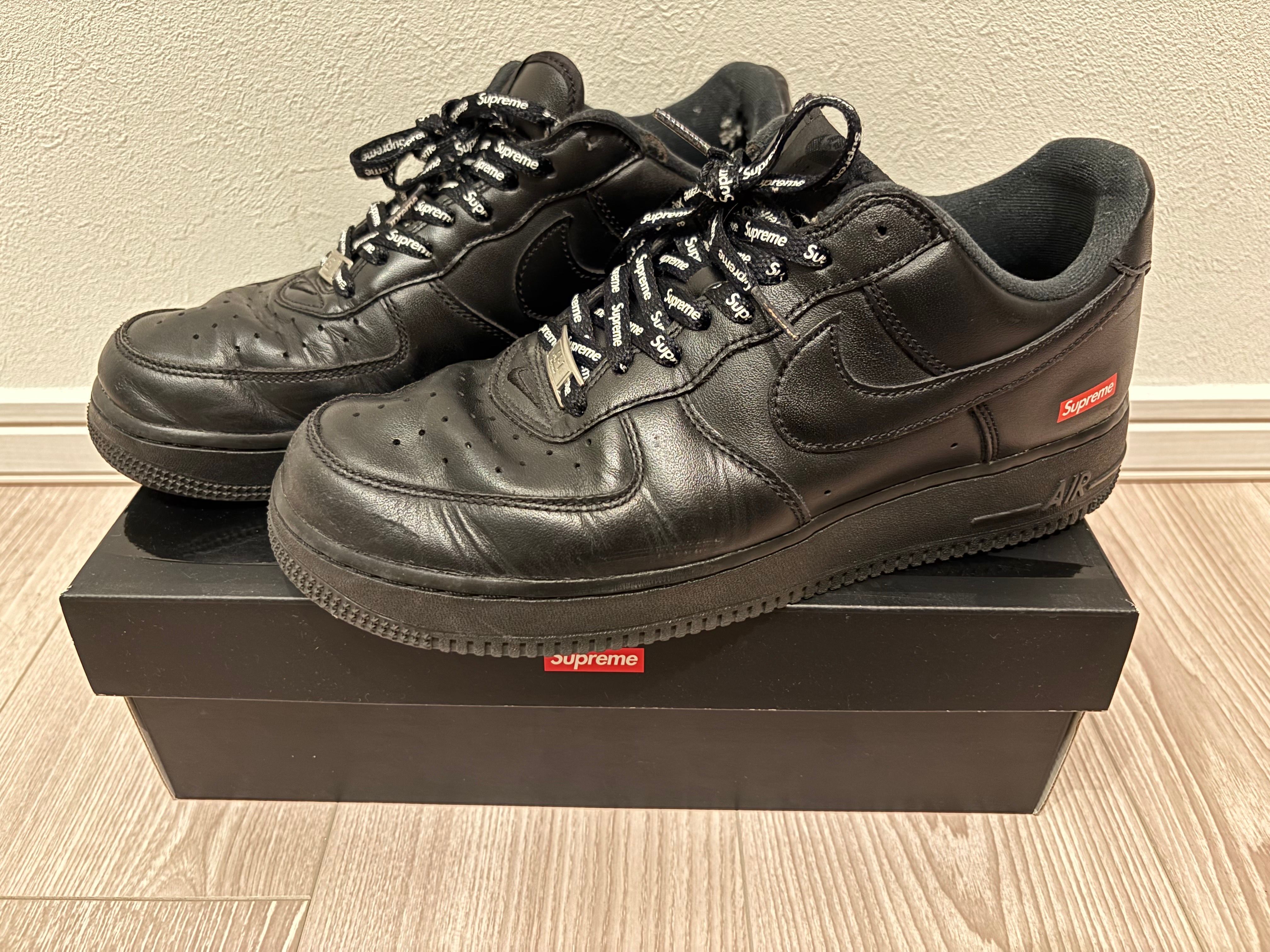 Supreme × Nike Air Force 1 Low "Black"