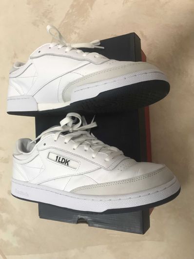 1LDK × REEBOK CLUB C 85 "WHITE/NAVY"