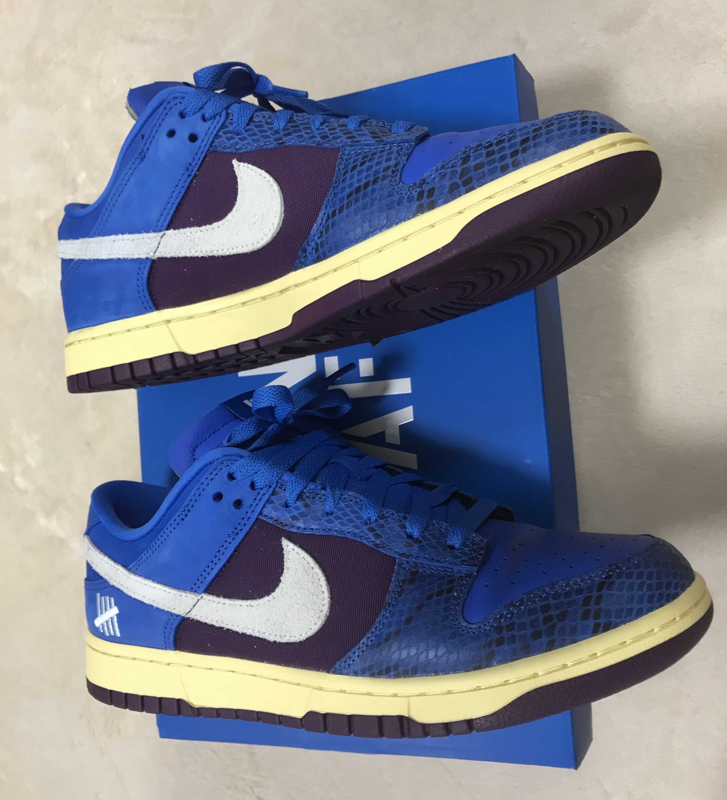 UNDEFEATED × Nike Dunk Low SP "Royal"