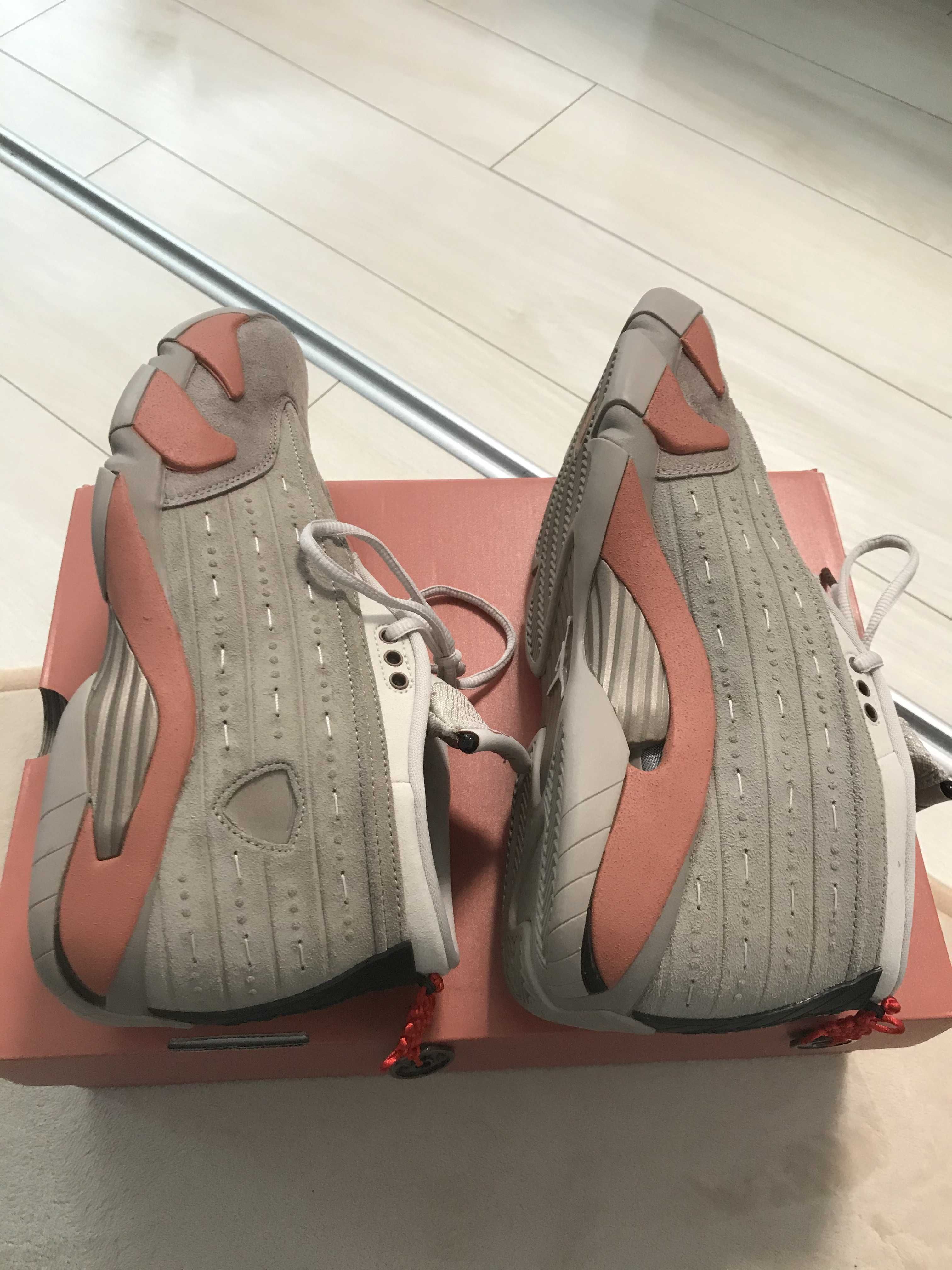 Clot × Nike Air Jordan 14 Low "Brown"