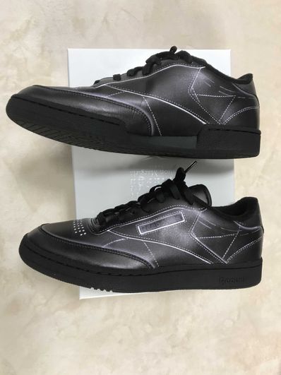 Maison Margiela × Reebok Club C "Black"