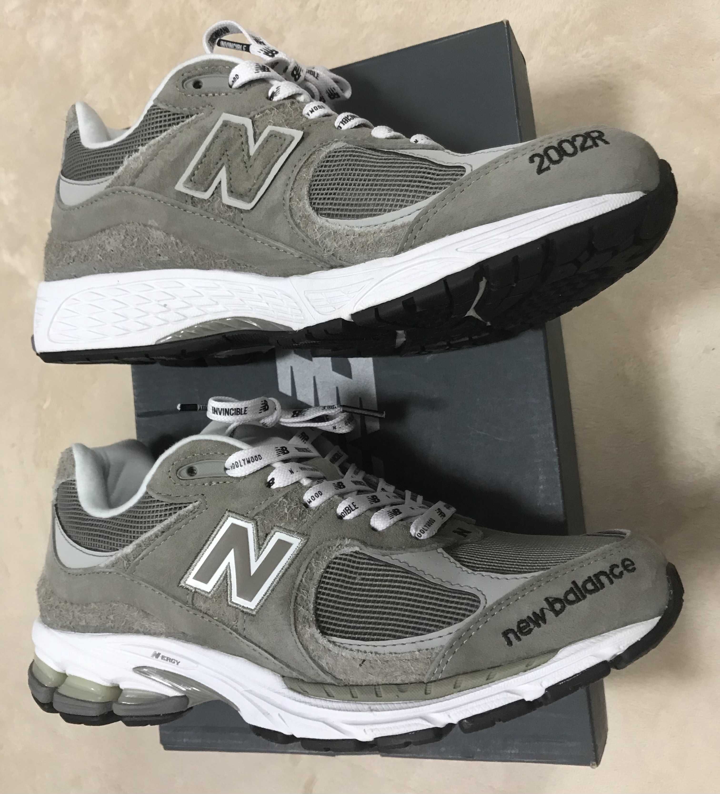 N.HOLLYWOOD × INVINCIBLE × New Balance 2002R "Gray"