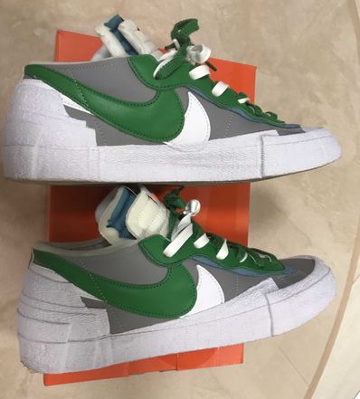 sacai × Nike Blazer Low "Classic Green"
