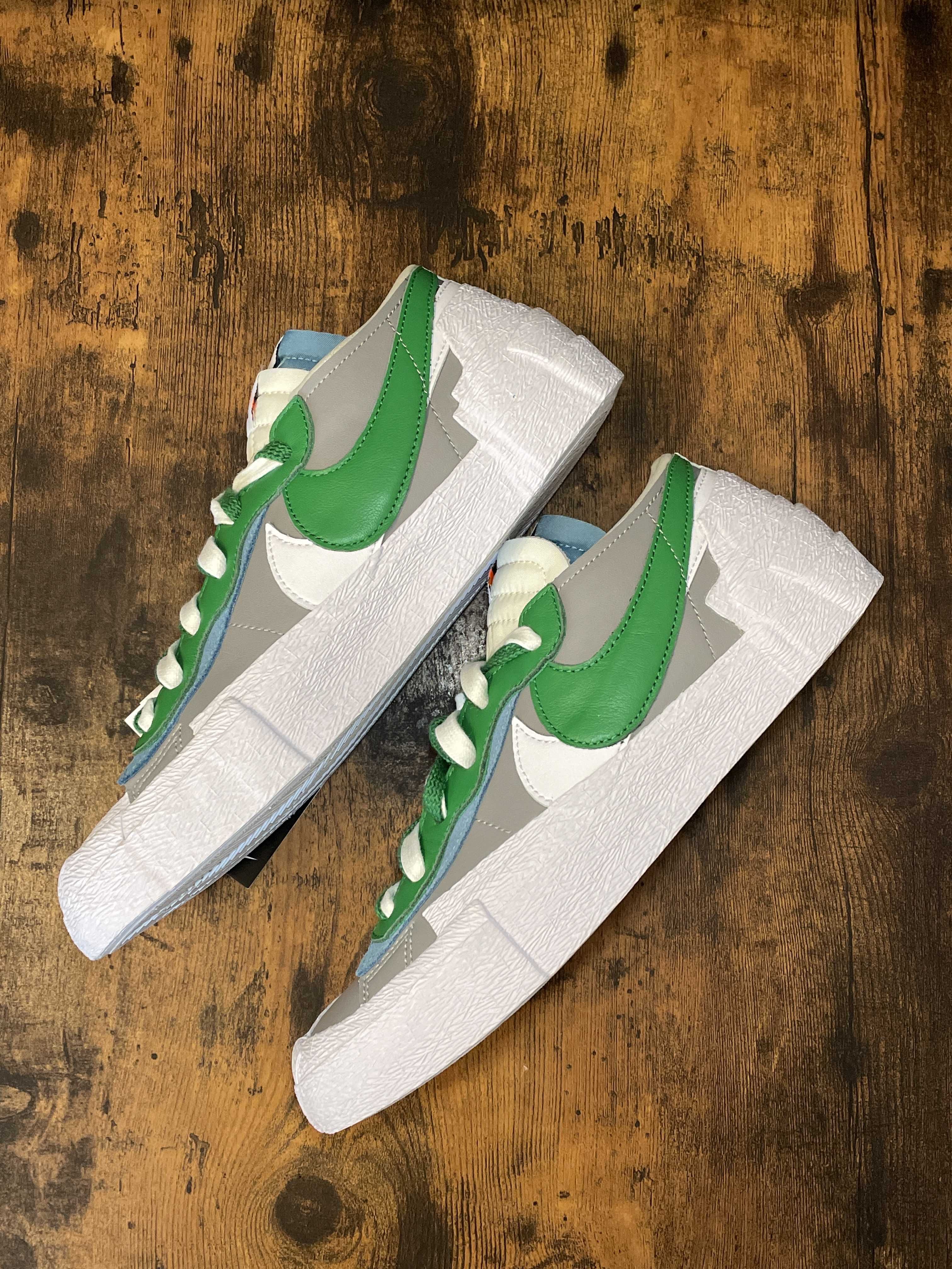 sacai × Nike Blazer Low "Classic Green"