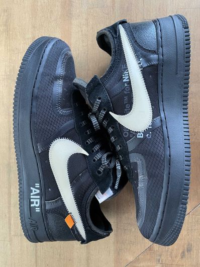 Off-White × Nike Air Force 1 Low "Black"