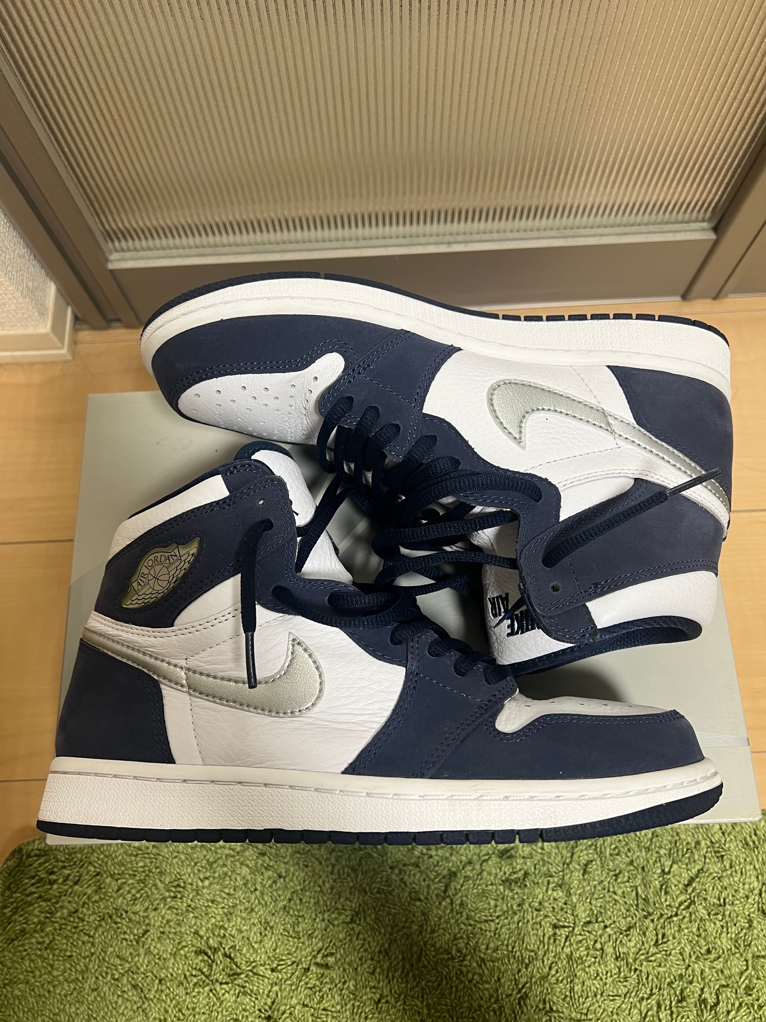 Nike Air Jordan 1 High OG CO.JP "White/Midnight Navy" (2020)(ブリーフケースなし)