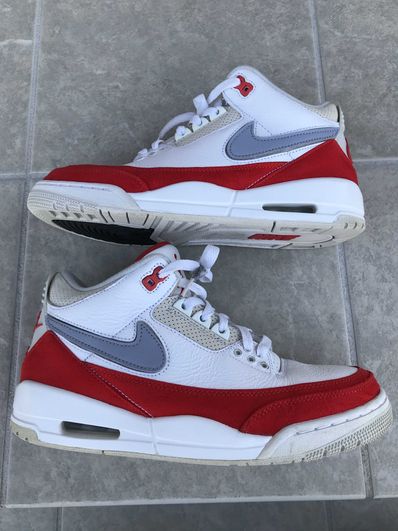 Nike Air Jordan 3 Retro "Tinker White/University Red"