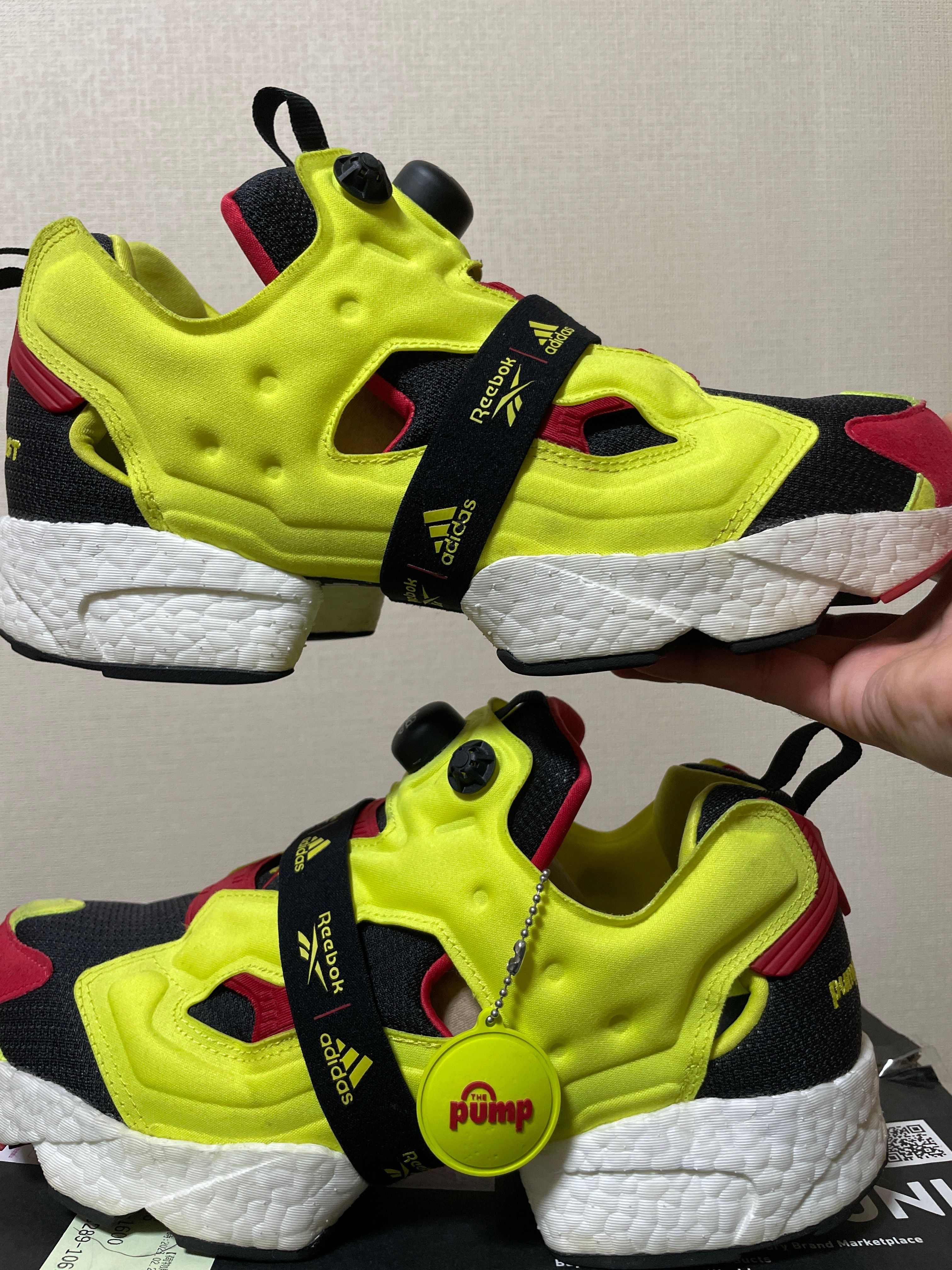 ADIDAS × REEBOK INSTAPUMP FURY BOOST OG "YELLOW/RED"
