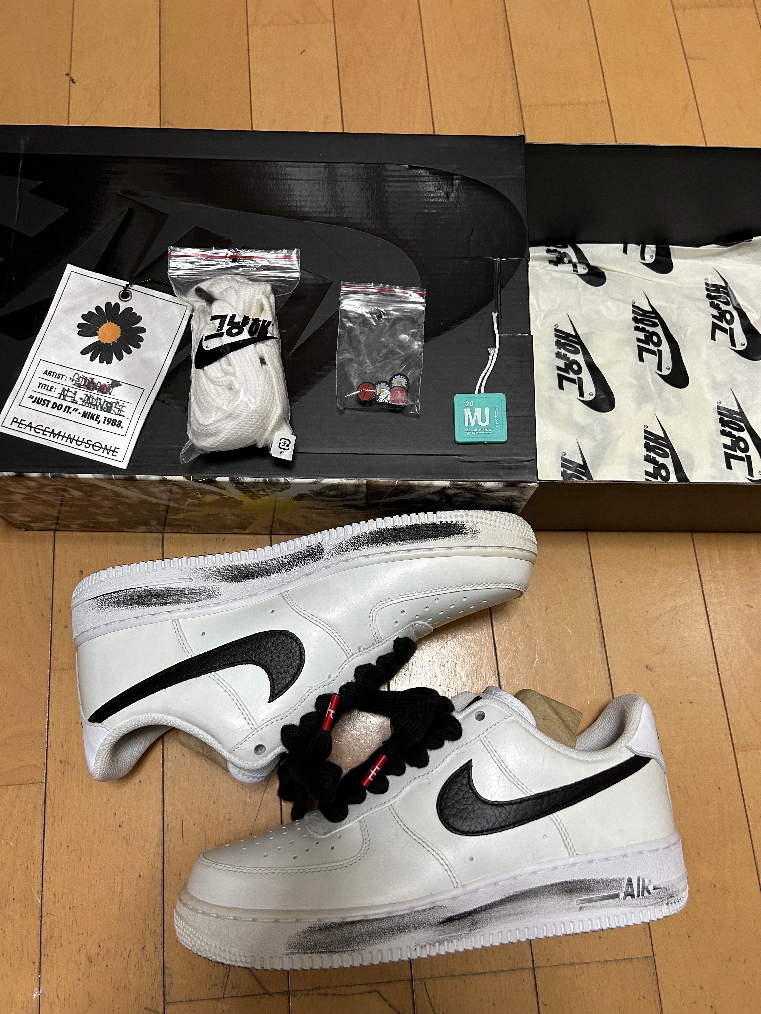 PEACEMINUSONE × Nike Air Force 1 Low "Para-noise/White/Black" / G-DRAGON