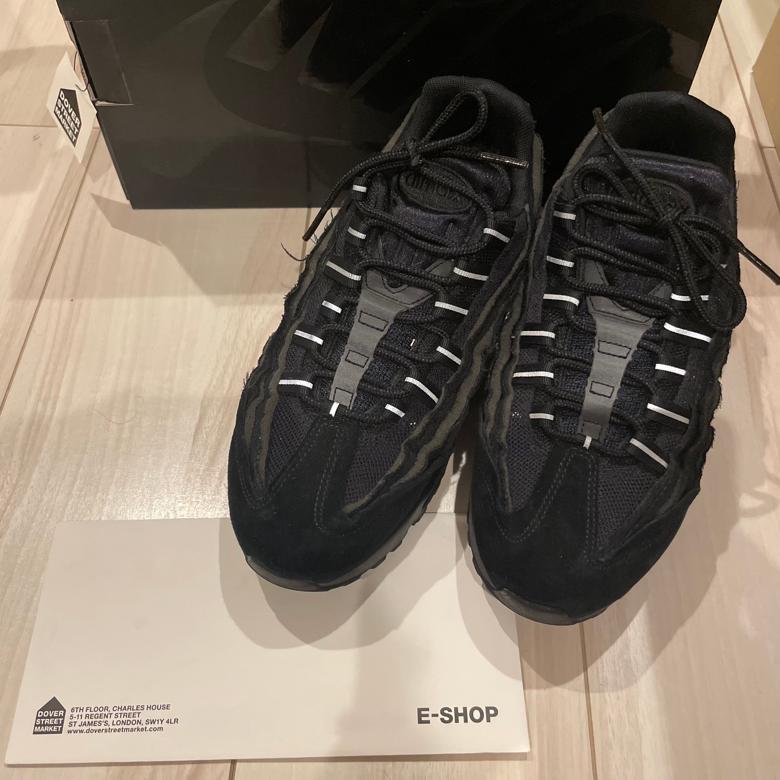 COMME des GARCONS × Nike Air Max 95 "Black"