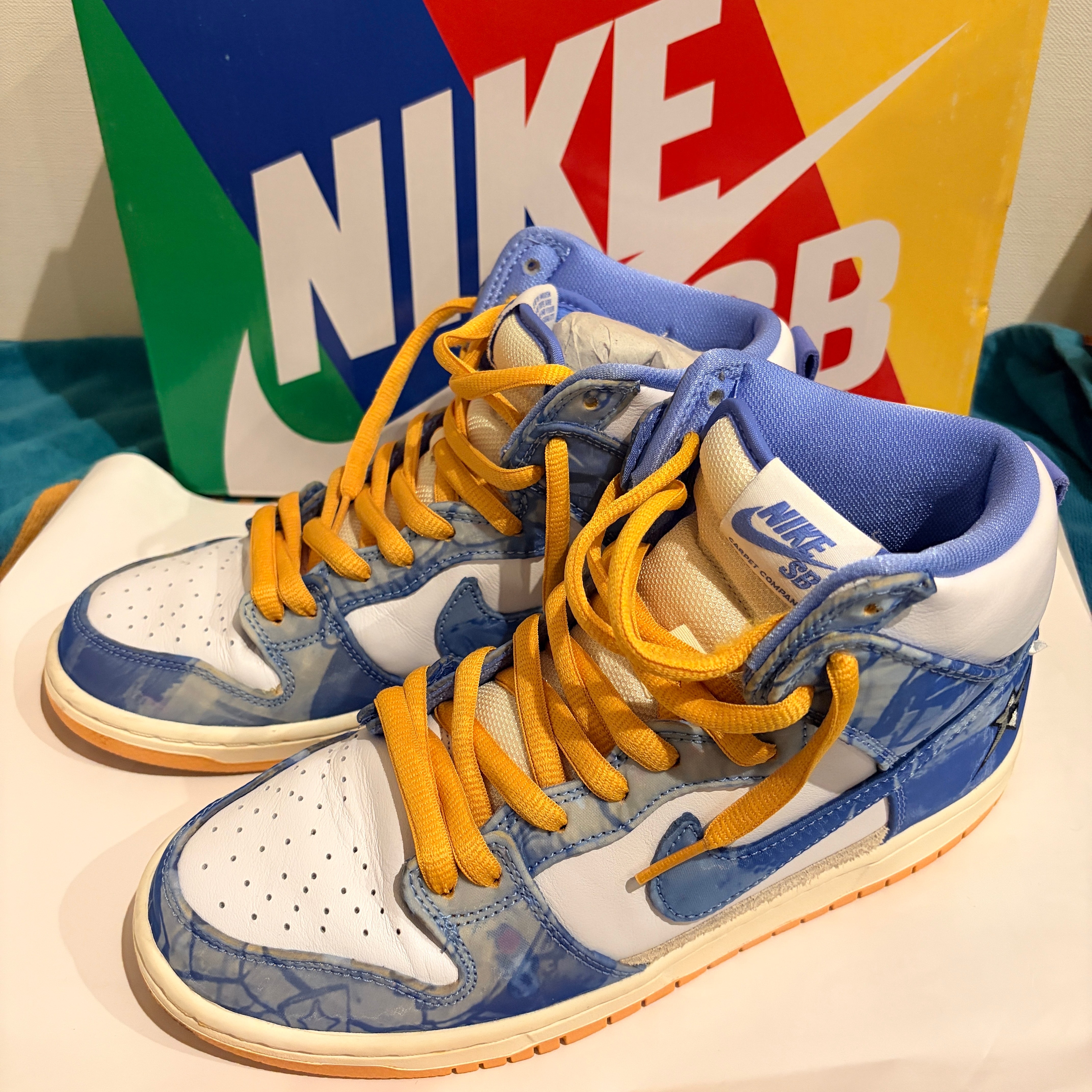 Carpet Company × Nike SB Dunk High "Royal Pulse"