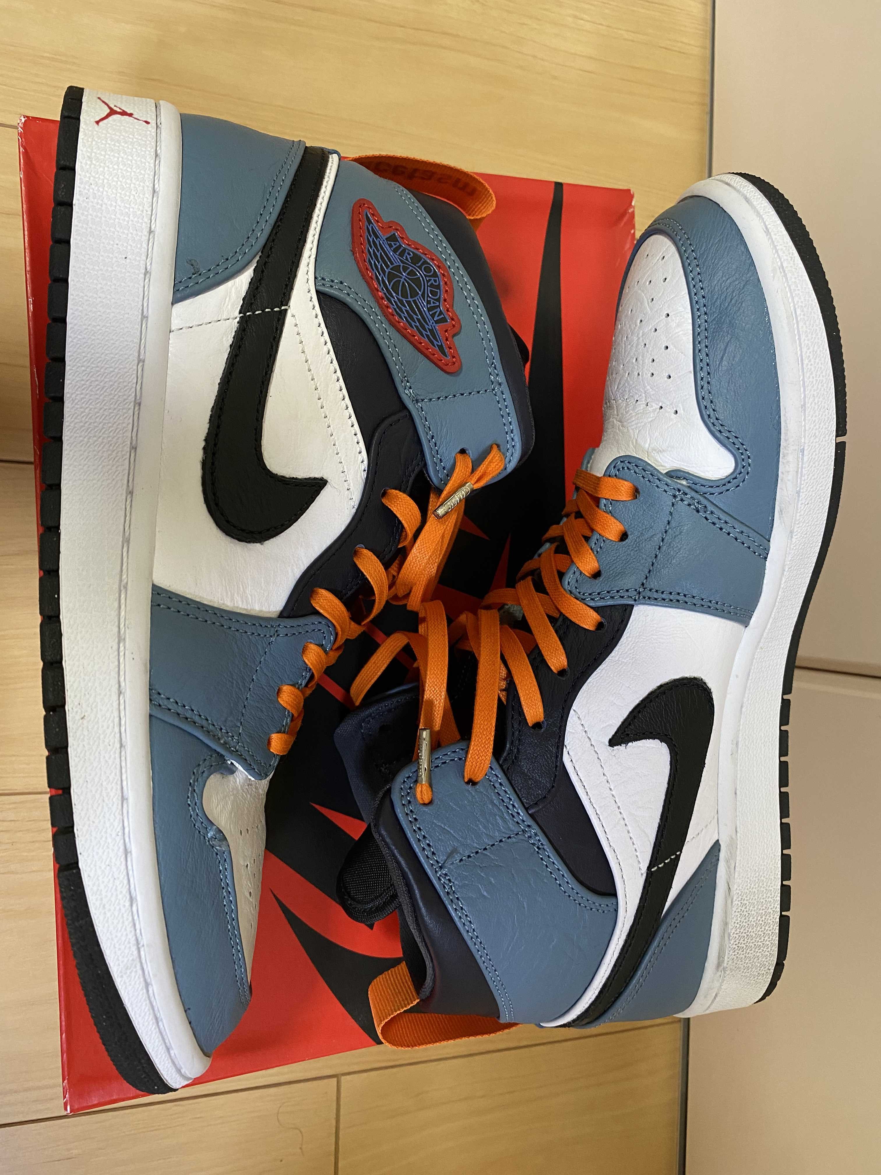 FACETASM × Nike Air Jordan 1 Mid "White/Navy"