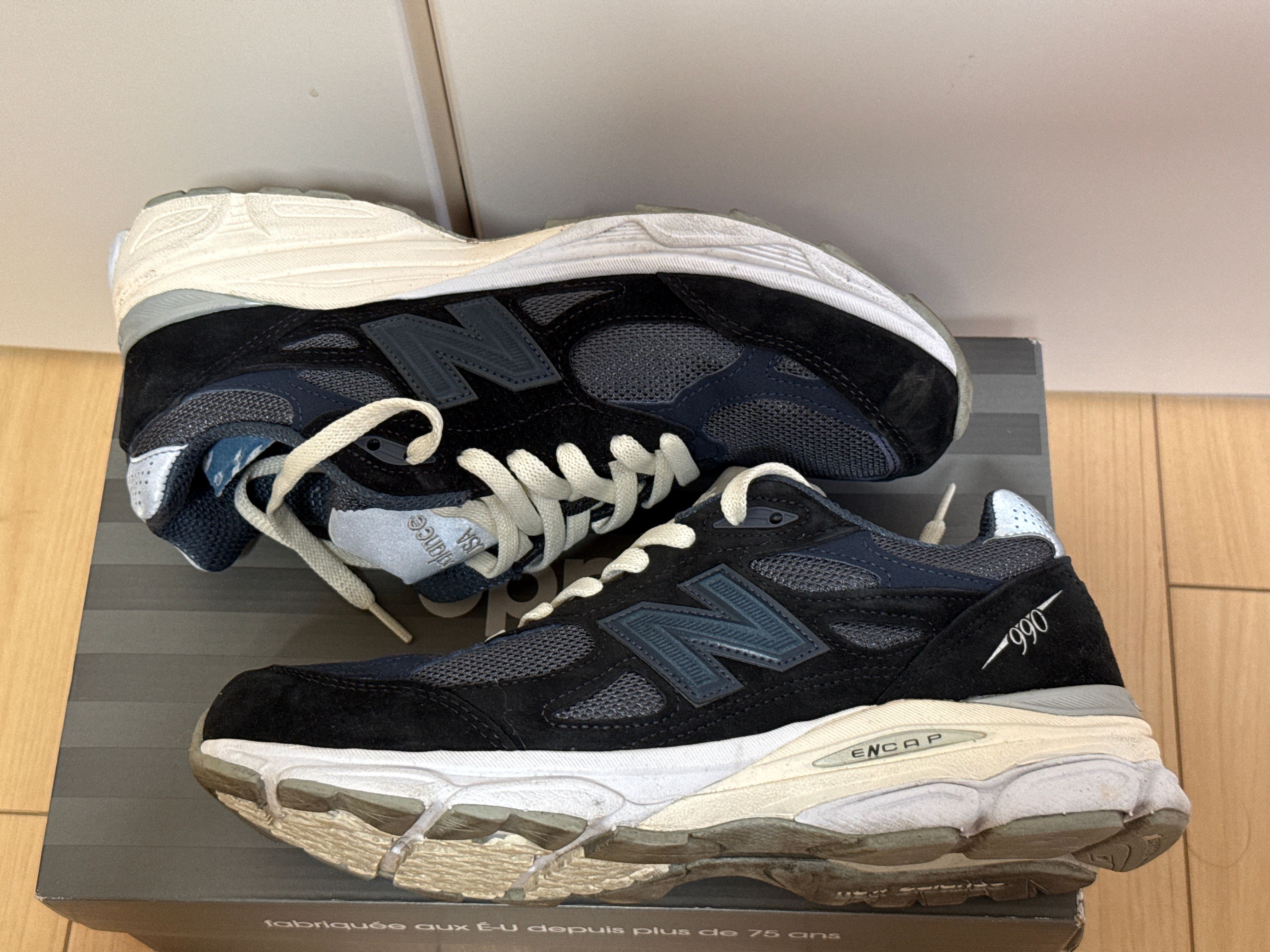 KITH Ronnie Fieg × New Balance 990V3 "Genesis/Navy"