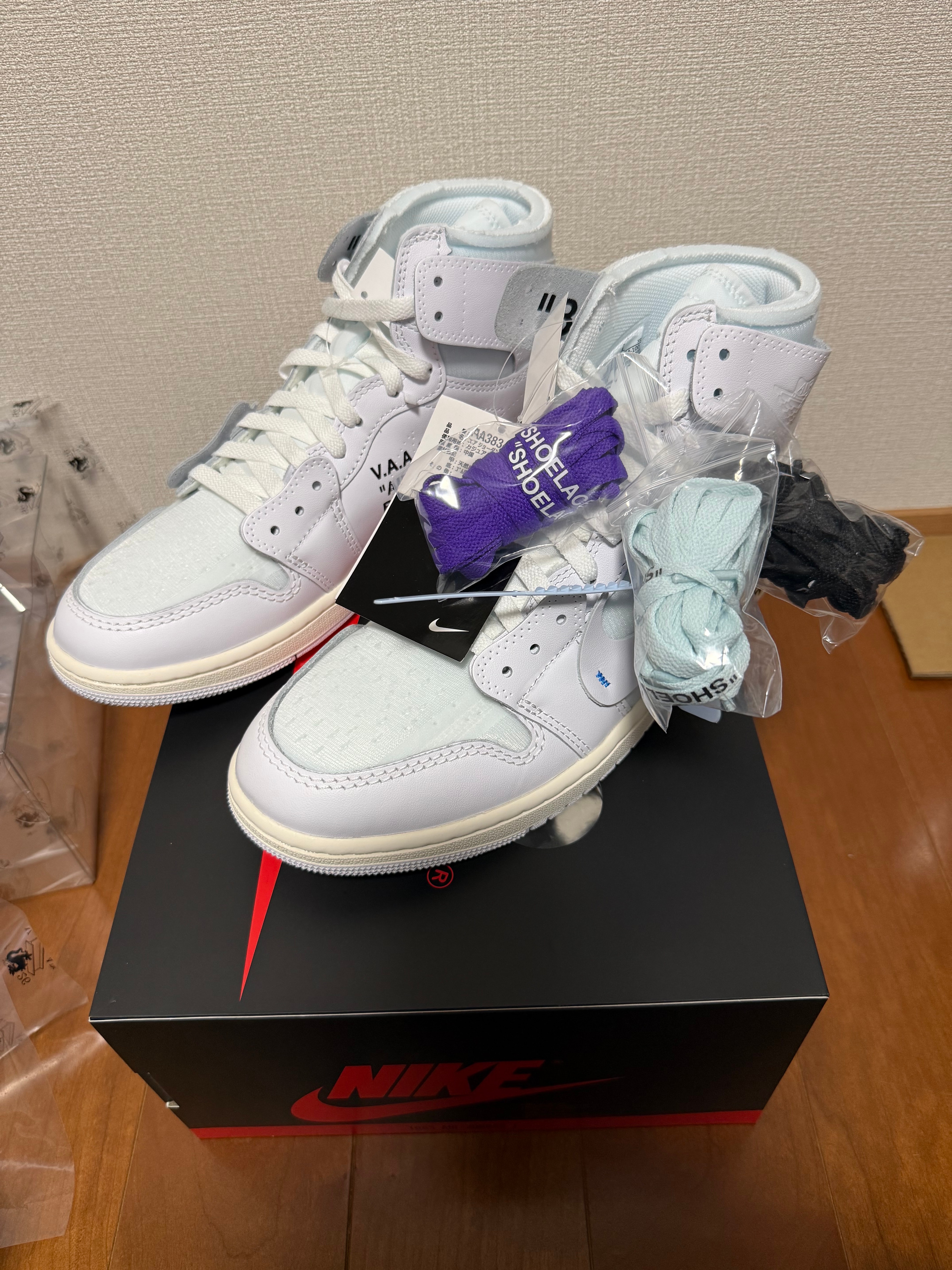 Virgil Abloh Archive (V.A.A.) × Nike Air Jordan 1 Retro High OG "Alaska"