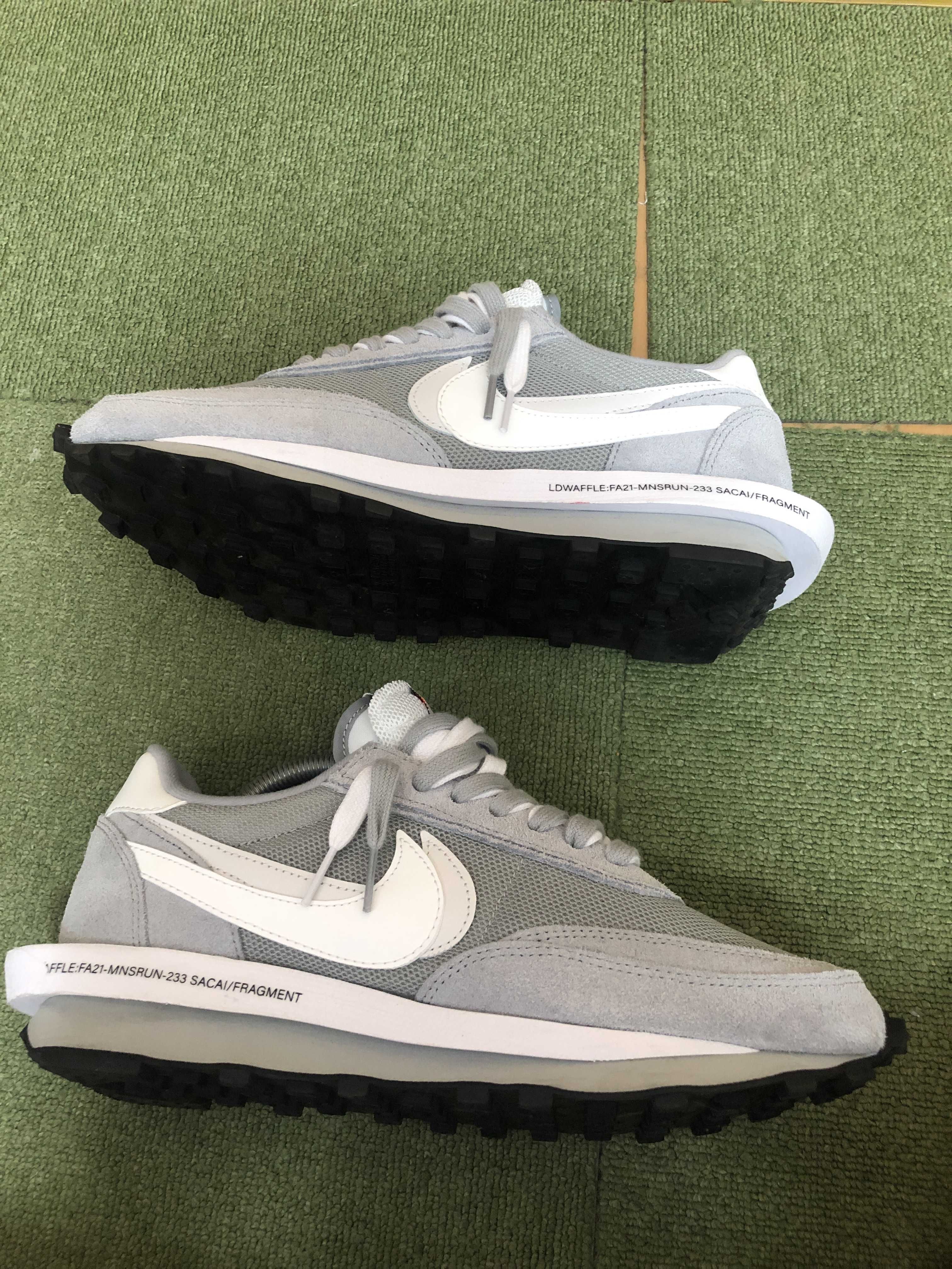 Fragment × sacai × Nike LD Waffle "Light Smoke Grey"