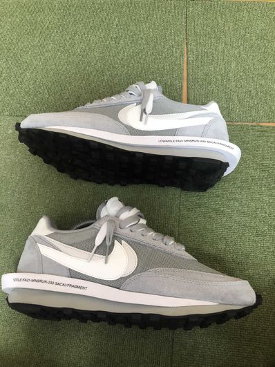 Fragment × sacai × Nike LD Waffle "Light Smoke Grey"