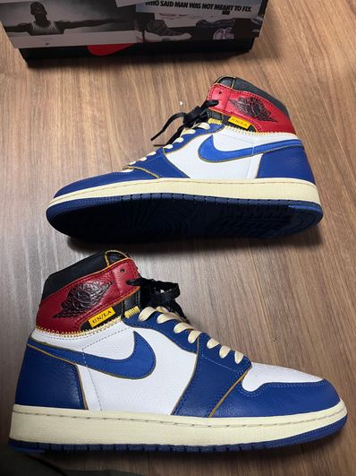Union × Nike Air Jordan 1 Retro High OG NRG "Storm Blue/Varsity Red"