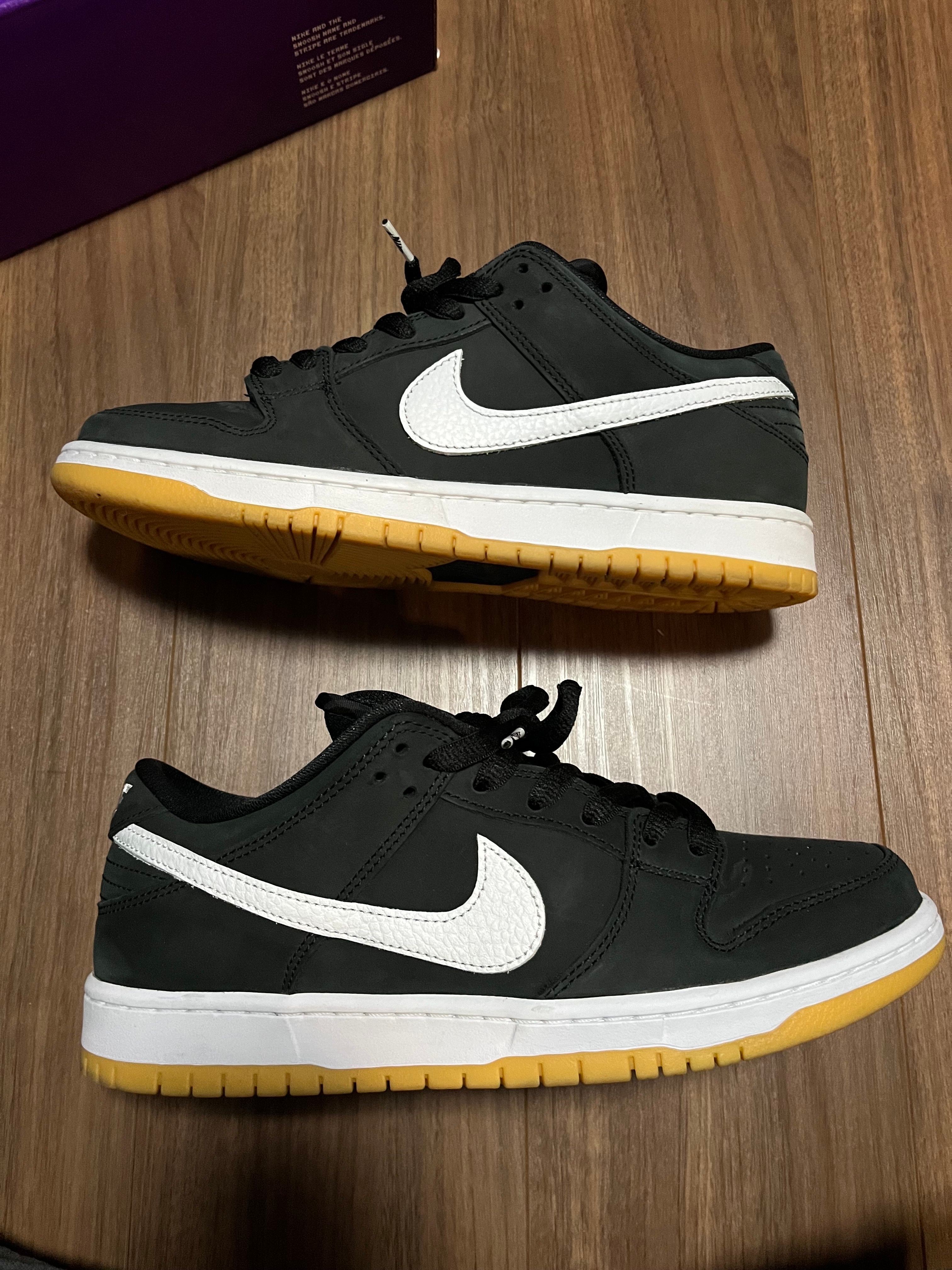 Nike SB Dunk Low Pro "Black/WhiteBlack-Gum Light Brown"