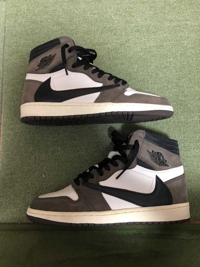 Travis Scott × Nike Air Jordan 1 Retro High OG TS SP "Sail/Dark Mocha"