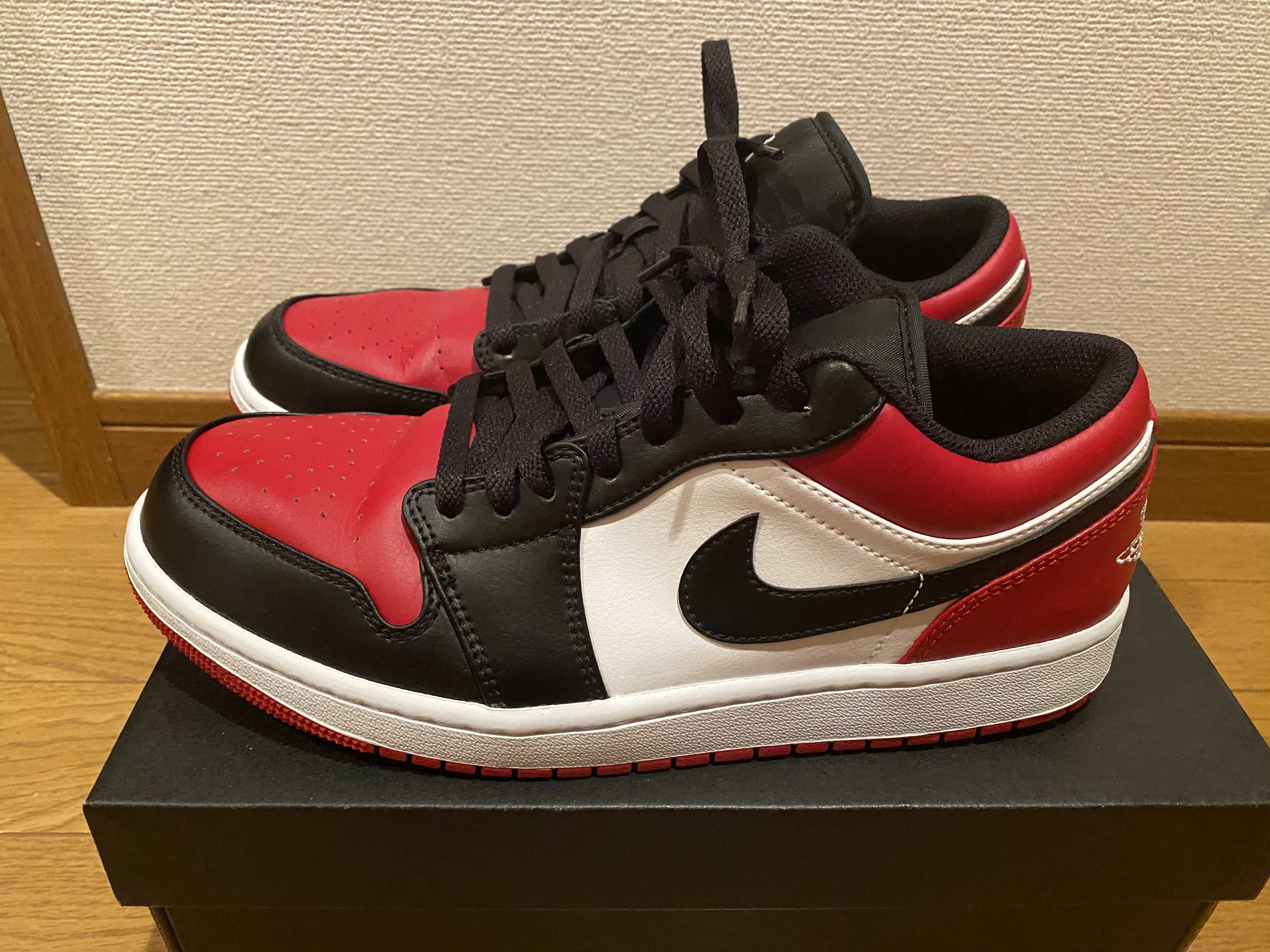 Nike Air Jordan 1 Low "Bred Toe"