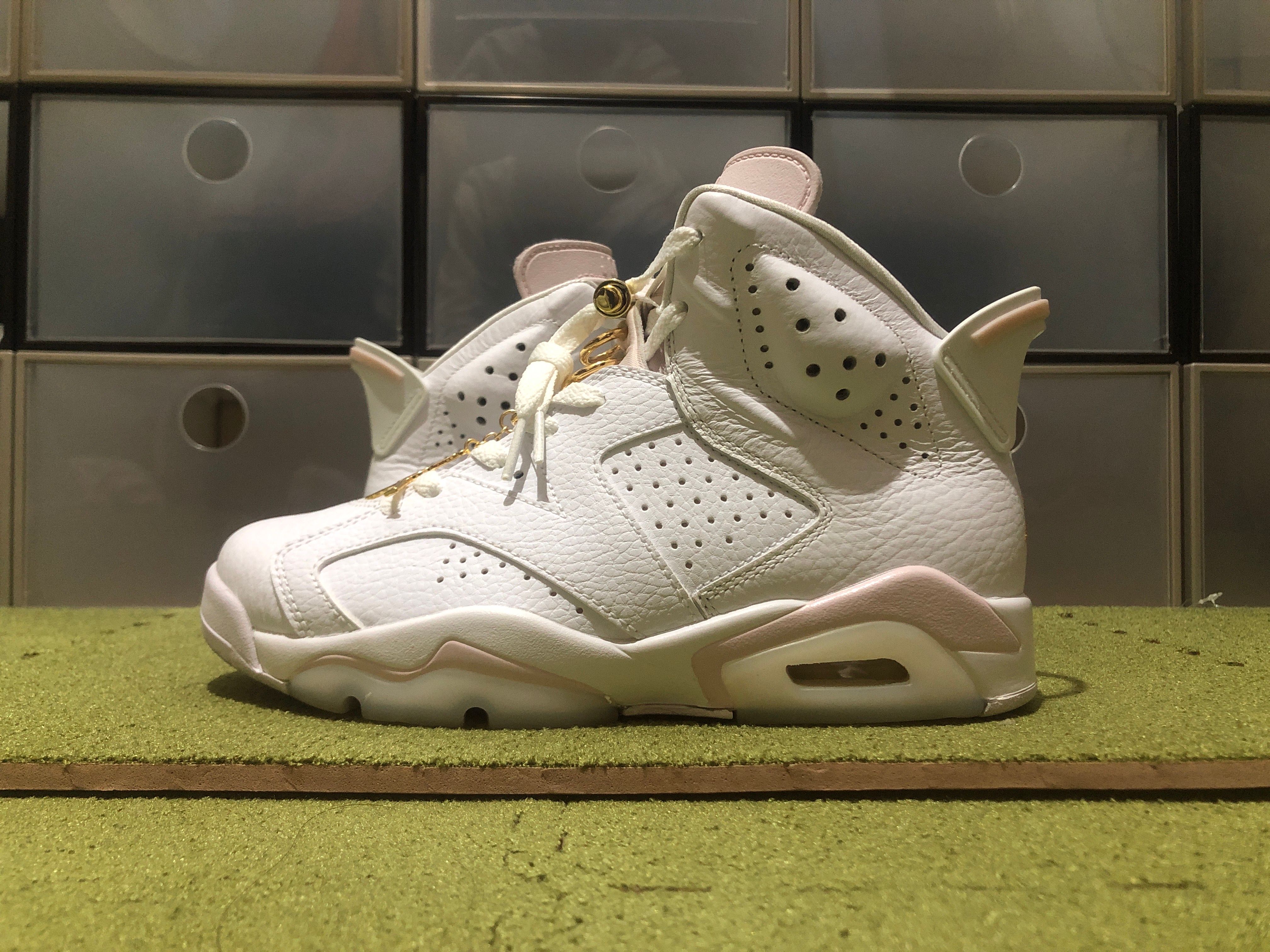Nike Women's Air Jordan 6 "Gold Hoops"