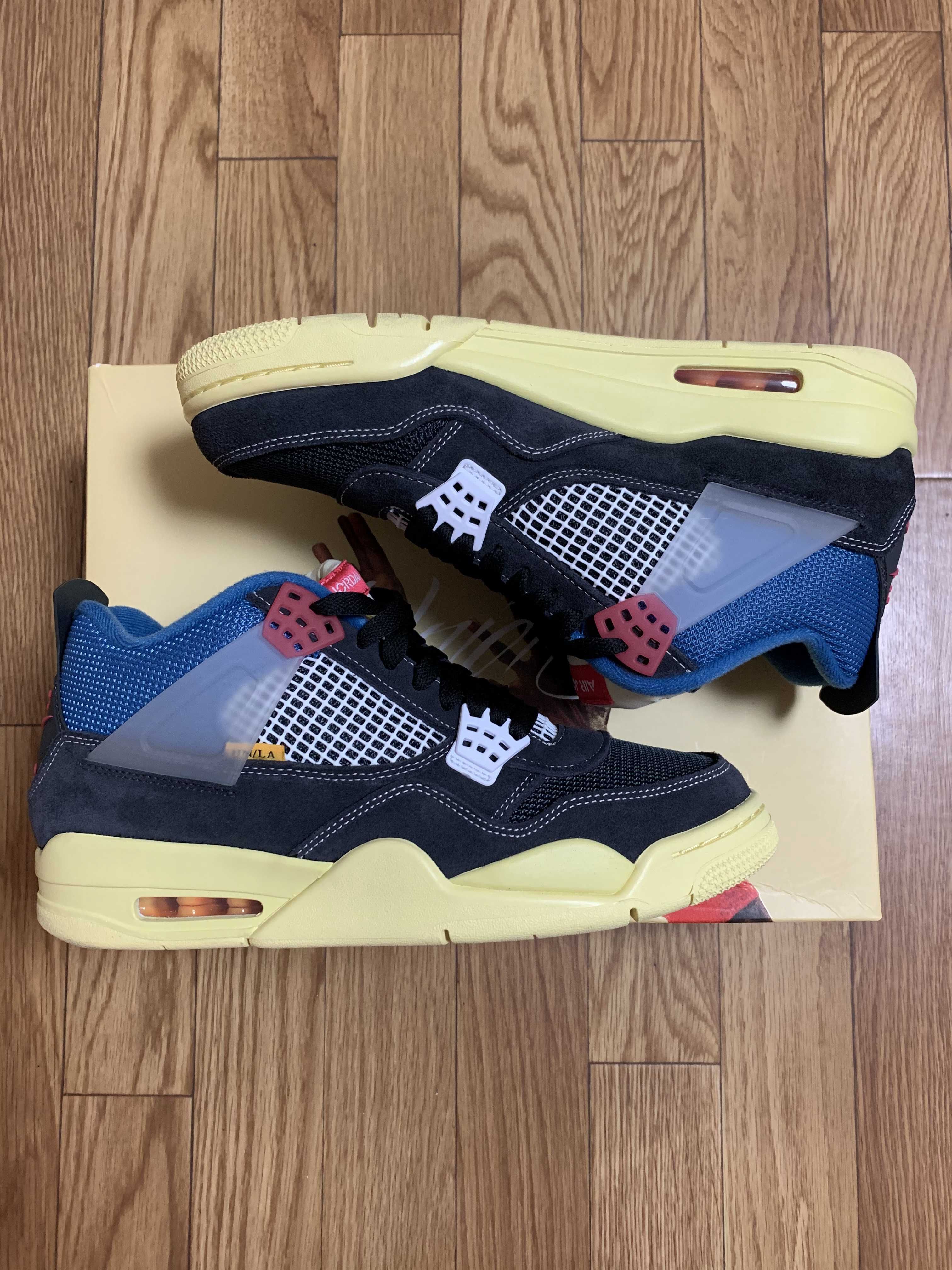 UNION × NIKE AIR JORDAN 4 "OFF NOIR"