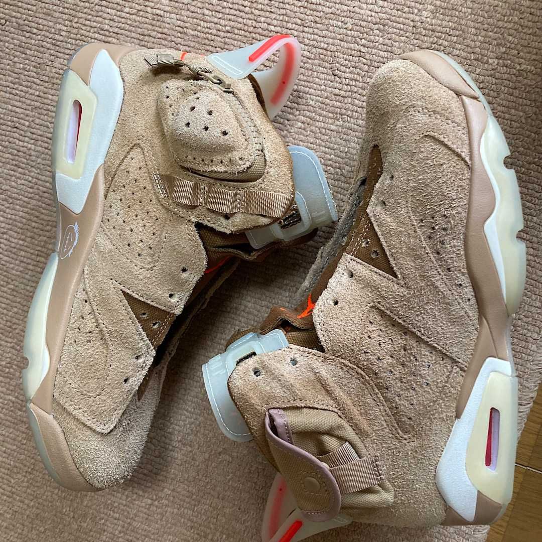 Travis Scott × Nike Air Jordan 6 "British Khaki"
