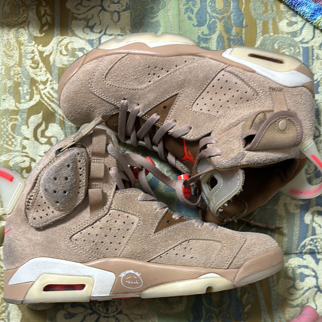 Travis Scott × Nike Air Jordan 6 "British Khaki"