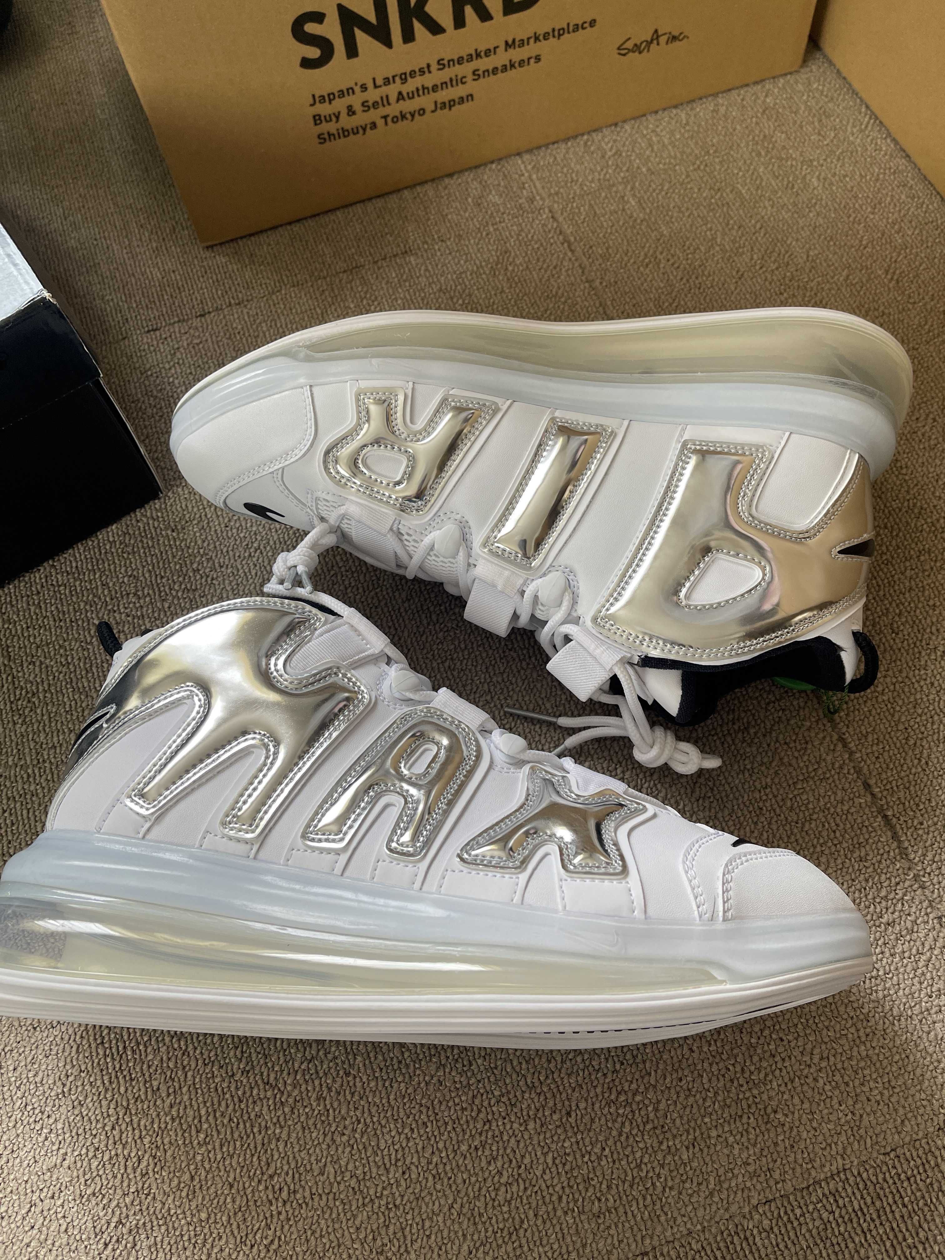 NIKE AIR MORE UPTEMPO 720 CHROME