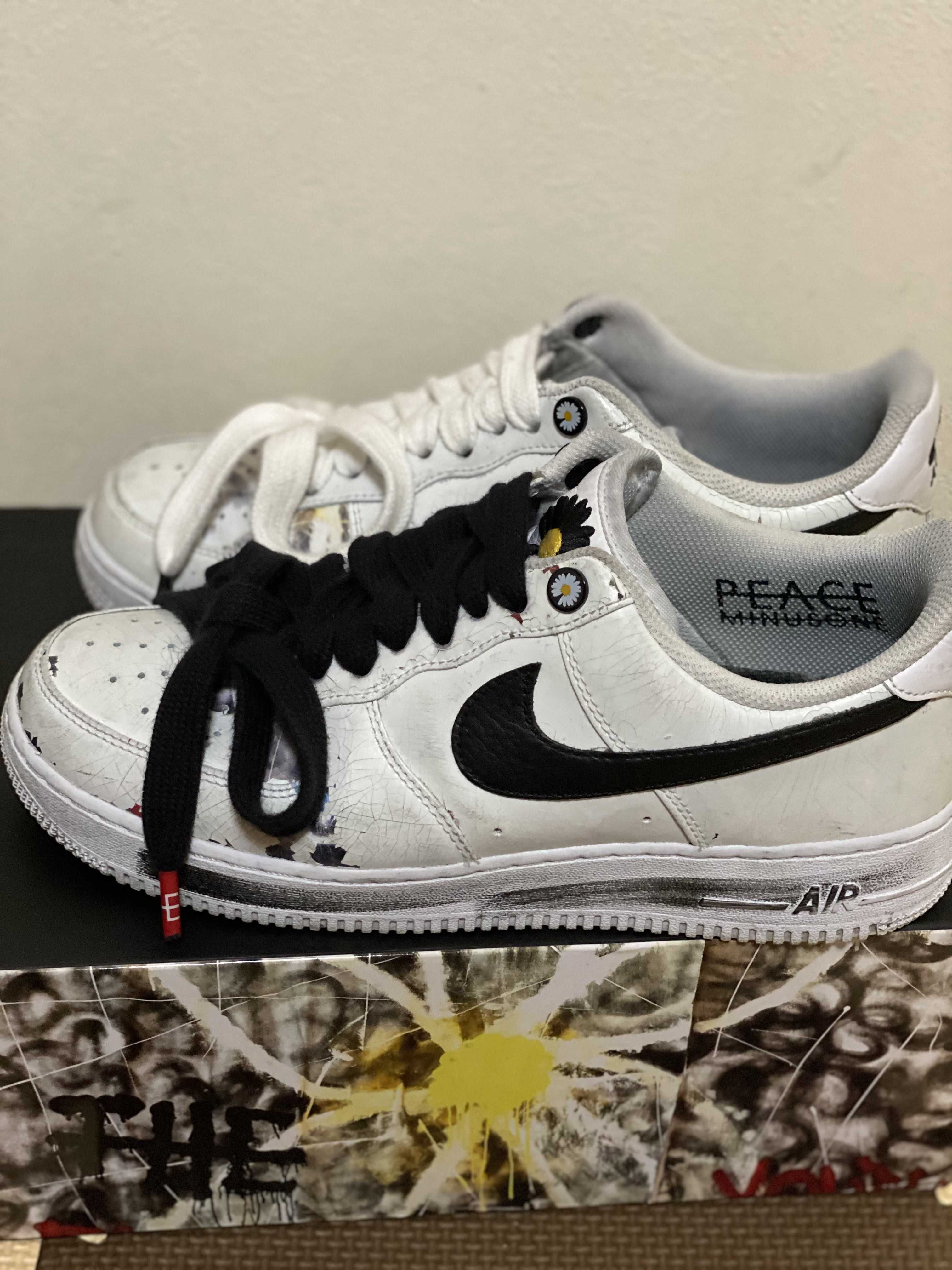 PEACEMINUSONE × Nike Air Force 1 Low "Para-noise/White/Black" / G-DRAGON