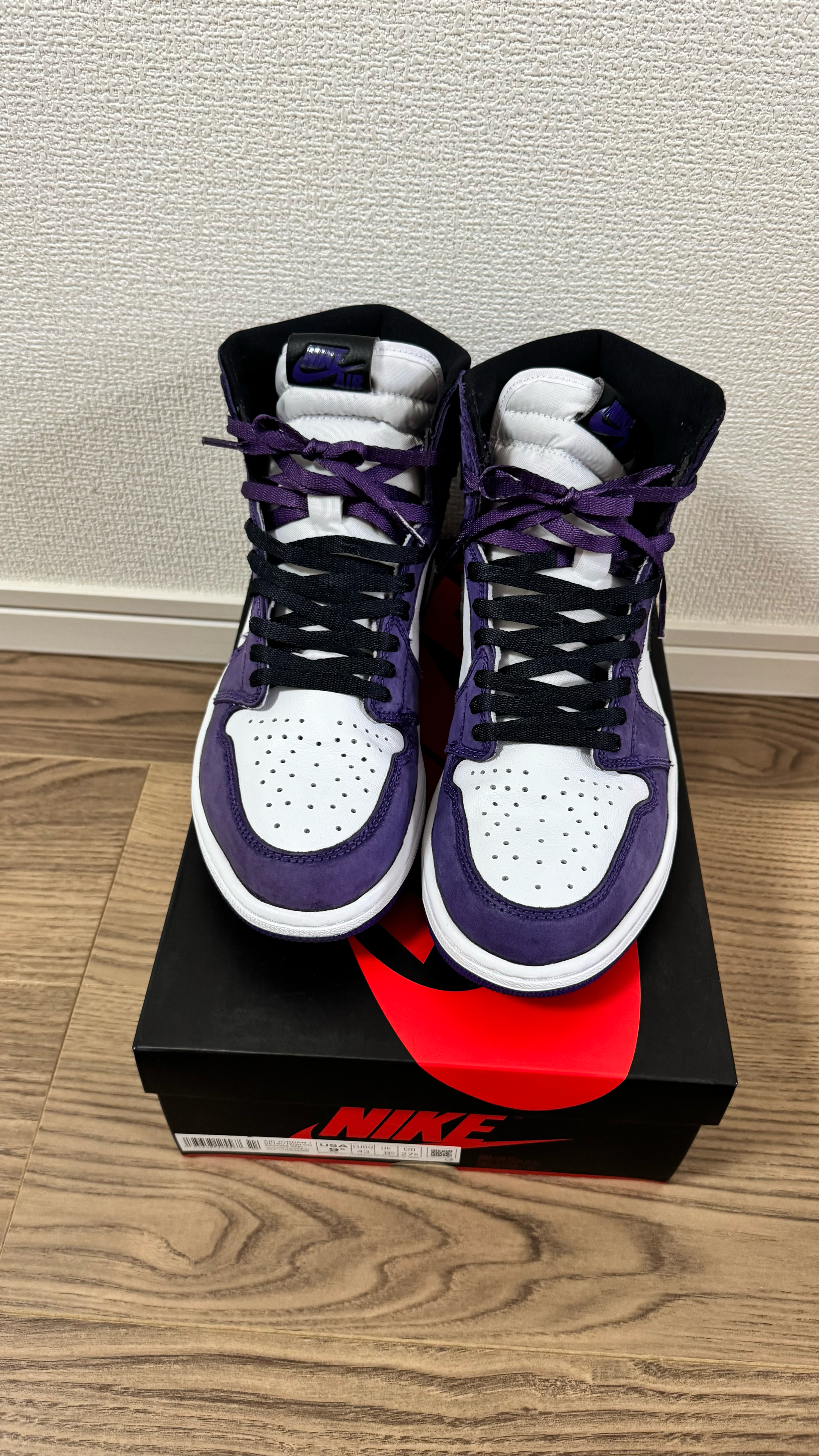 Nike Air Jordan 1 Retro High OG "Court Purple/White/Black" (2020)