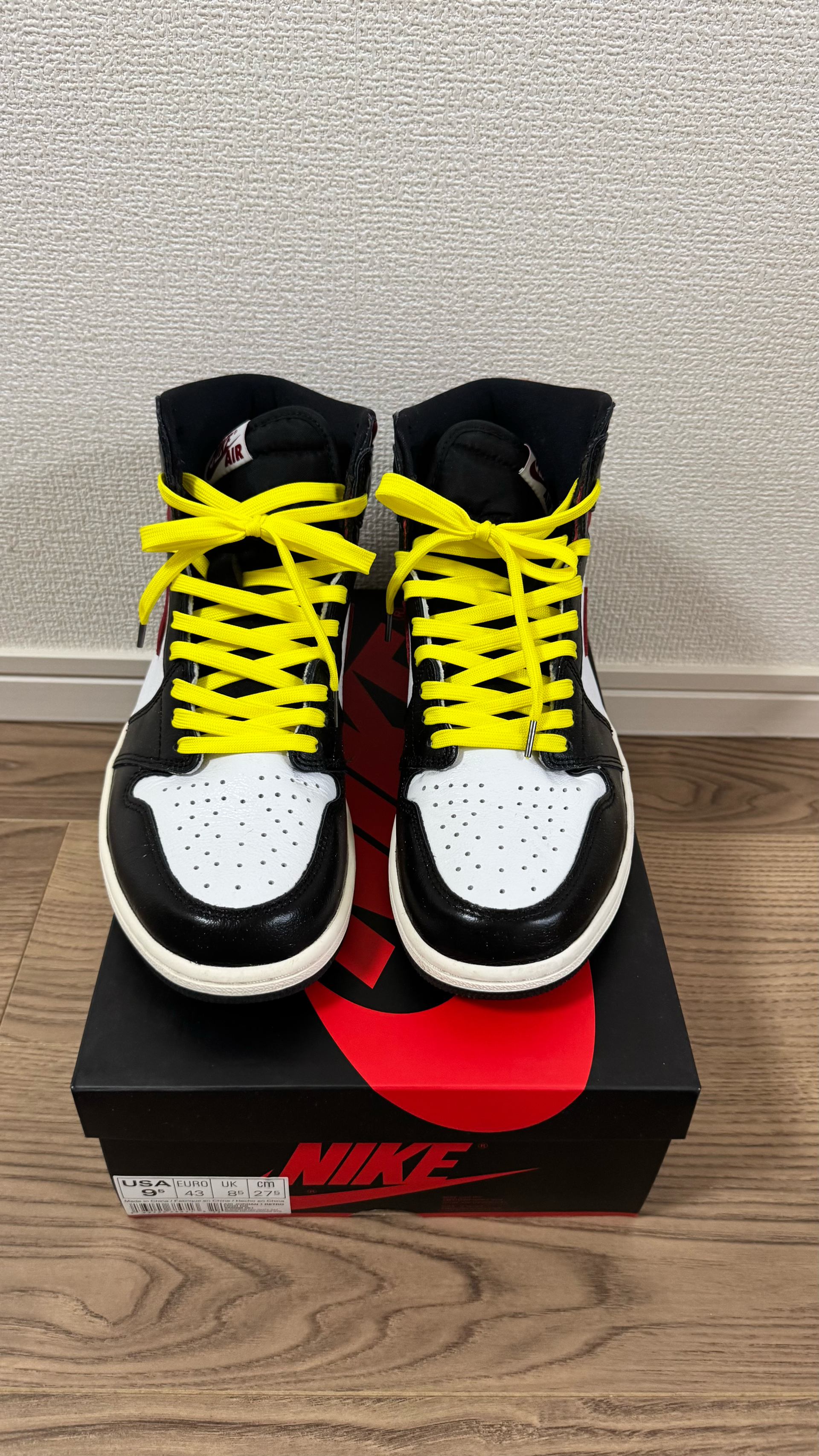 Nike Air Jordan 1 Retro High "Black/White/Sail/Gym Red"