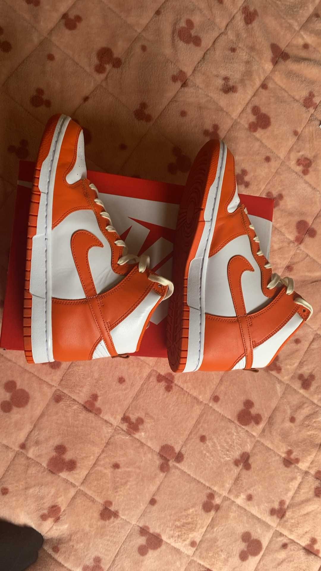 Nike Dunk High "Orange Blaze"