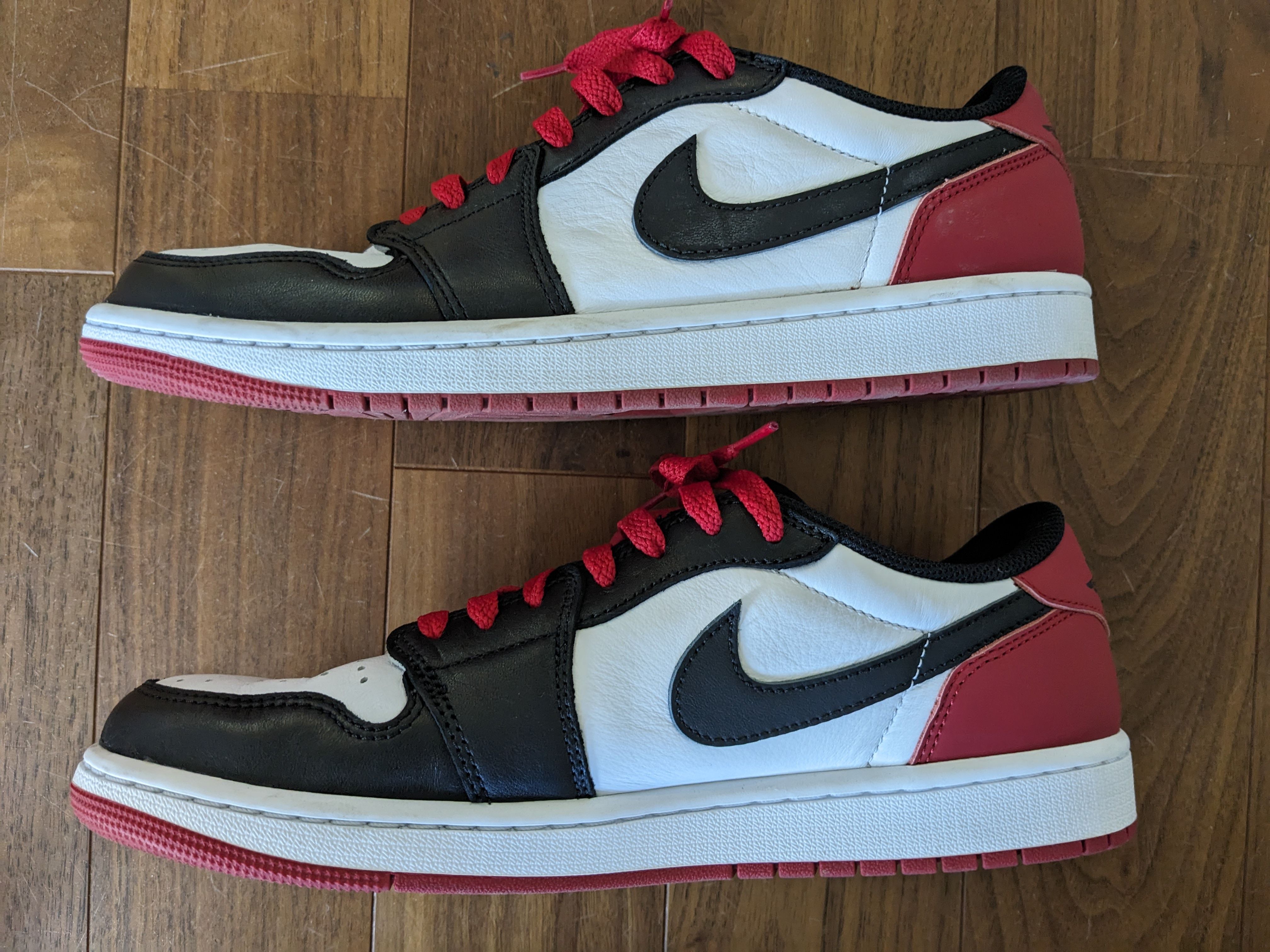 Nike Air Jordan 1 Retro Low OG "Black Toe"
