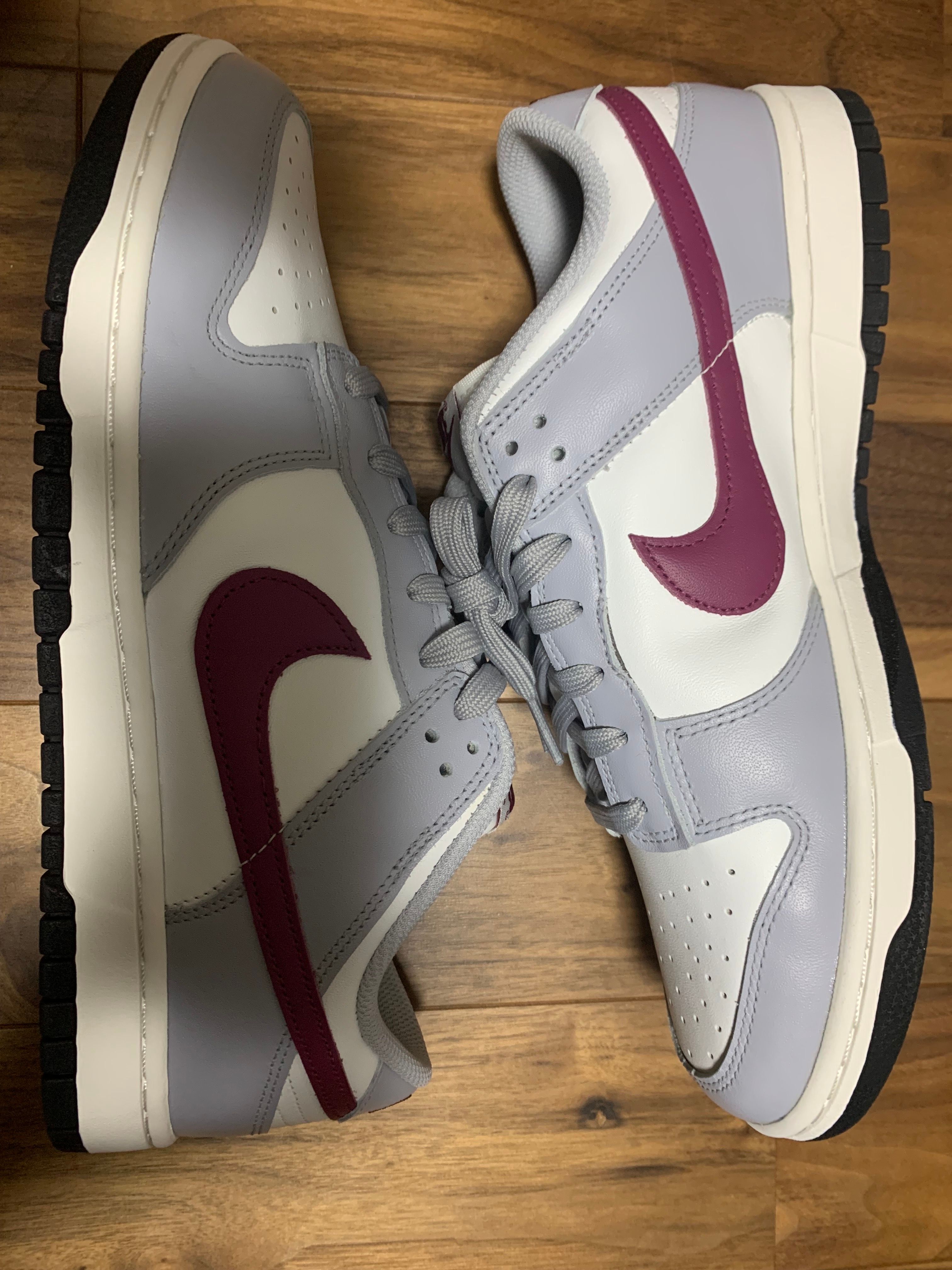 Nike Women's Dunk Low "Grey/Red"