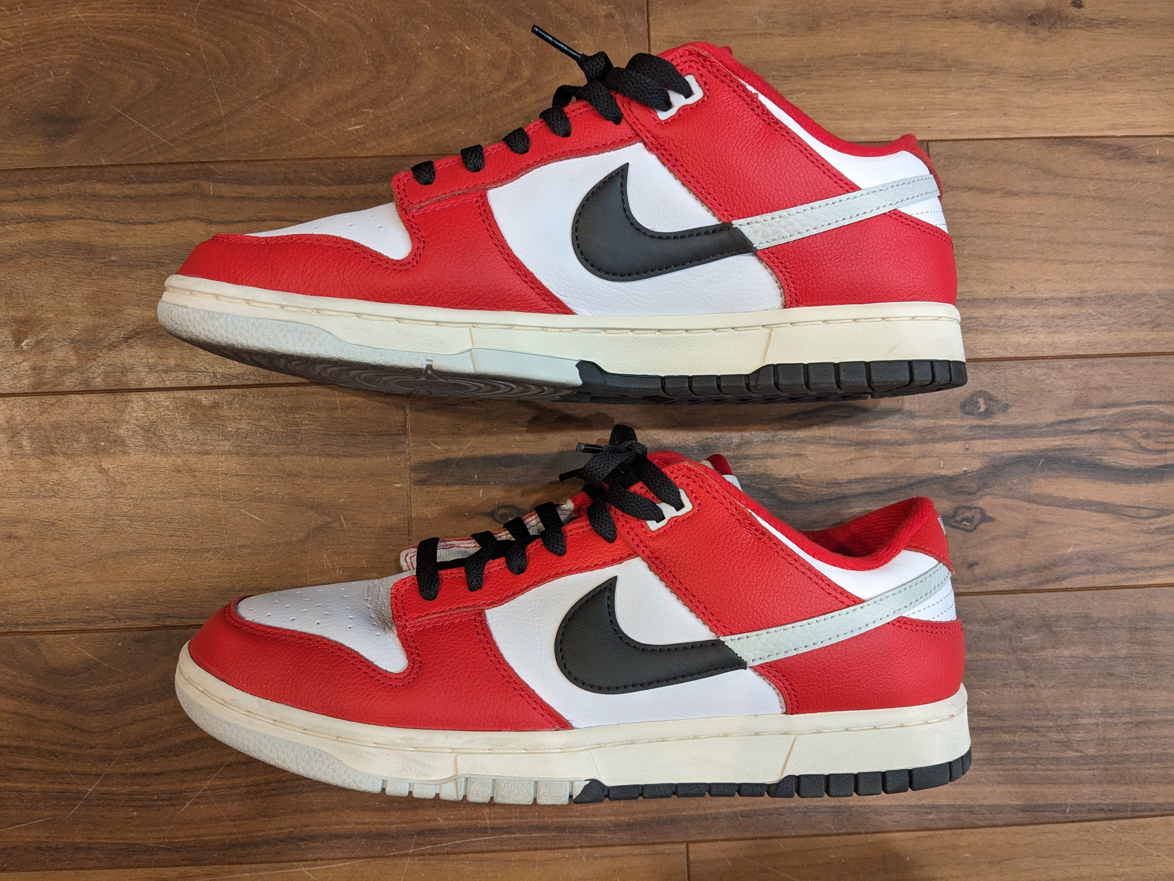 Nike Dunk Low Retro PRM "Chicago Split"
