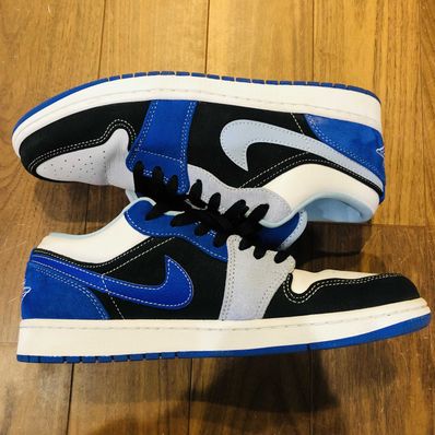 Nike Air Jordan 1 Low "White/Black/Blue"