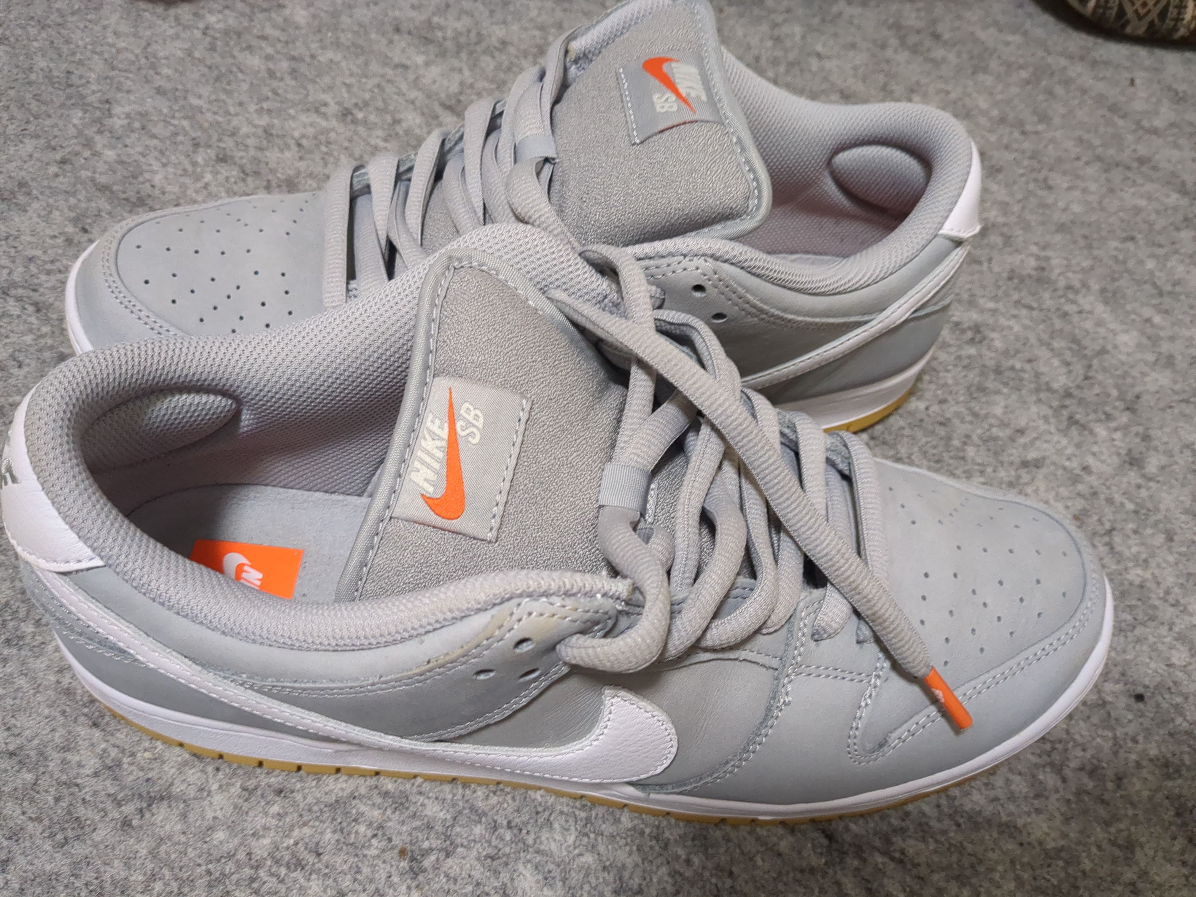 Nike SB Dunk Low Orange Label "Grey Gum"