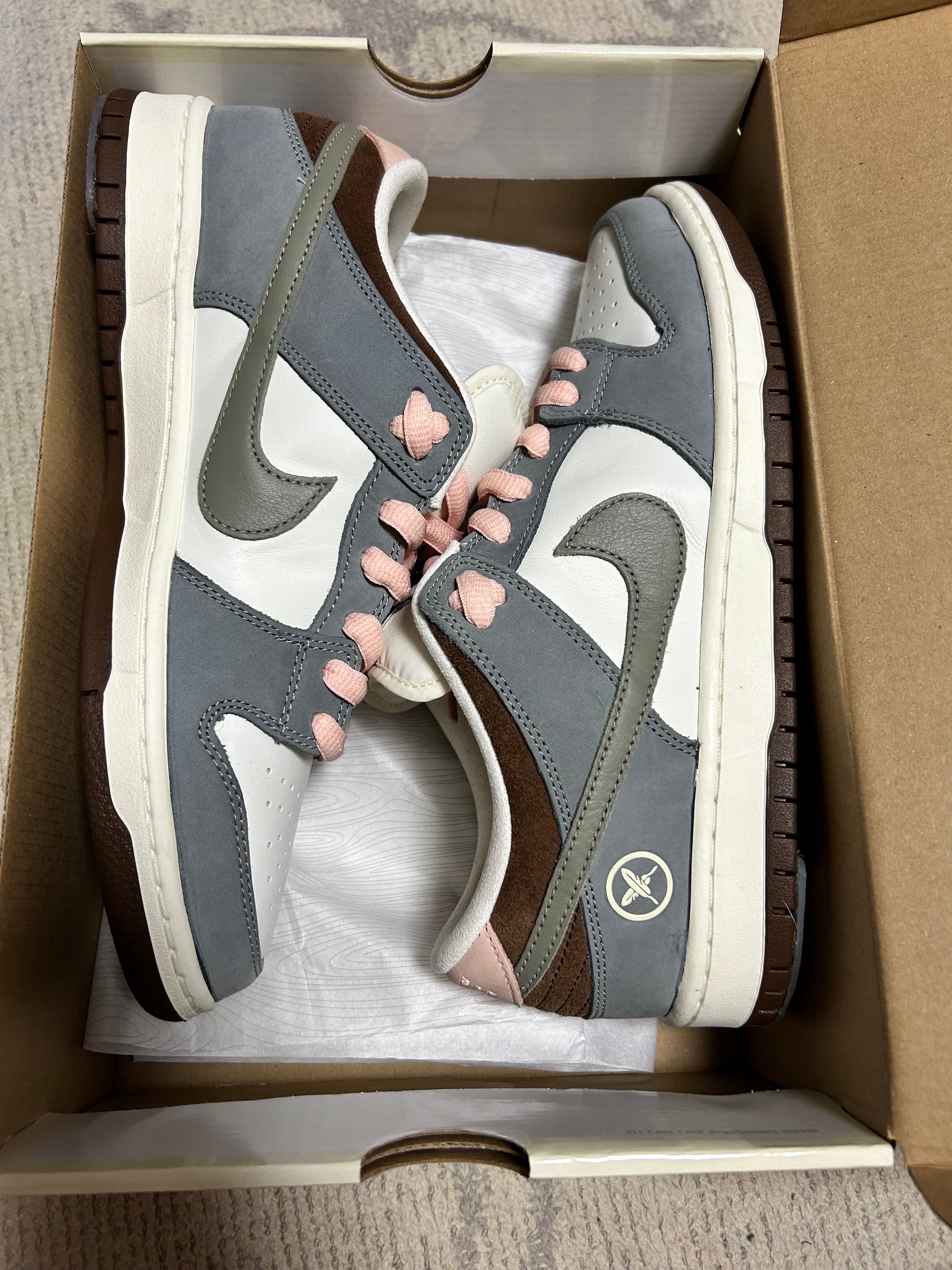 堀米 雄斗(Yuto Horigome) × Nike SB Dunk Low Pro QS "Wolf Grey"