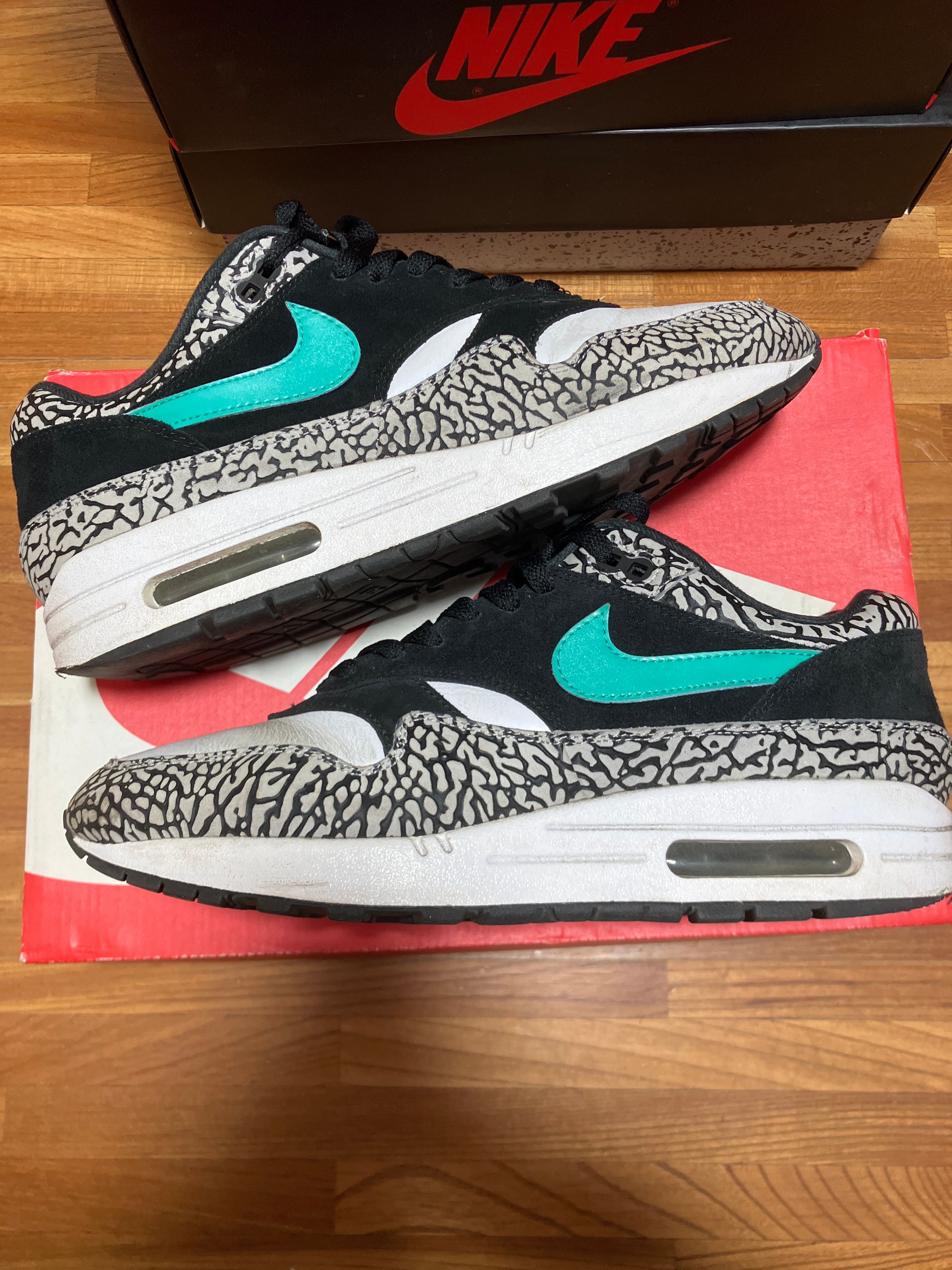 atmos × Nike Air Max 1 Premium Retro "Elephant/Safari" (2017)