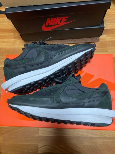 sacai × Nike LDV Waffle "Triple Black"