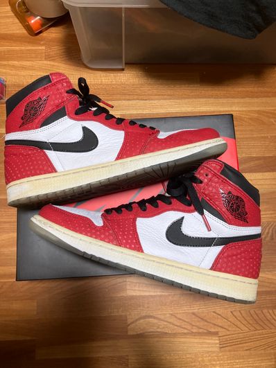 Spiderman × Nike Air Jordan 1 Origin Story "Gym Red/White/Photo Blue/Black"